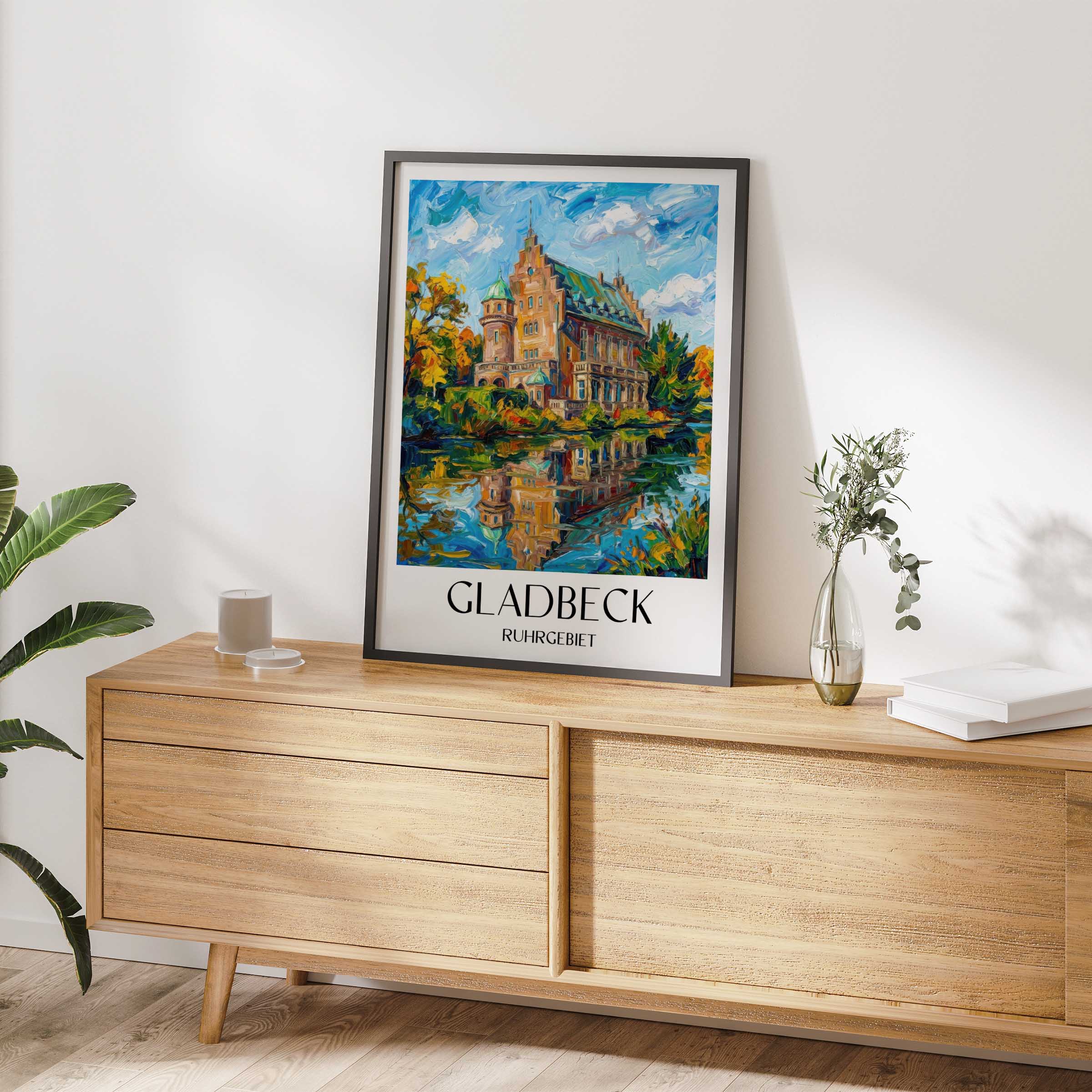 gladbeck-ruhrgebiet-deutschland-poster-oil-painting-oelgemaelde