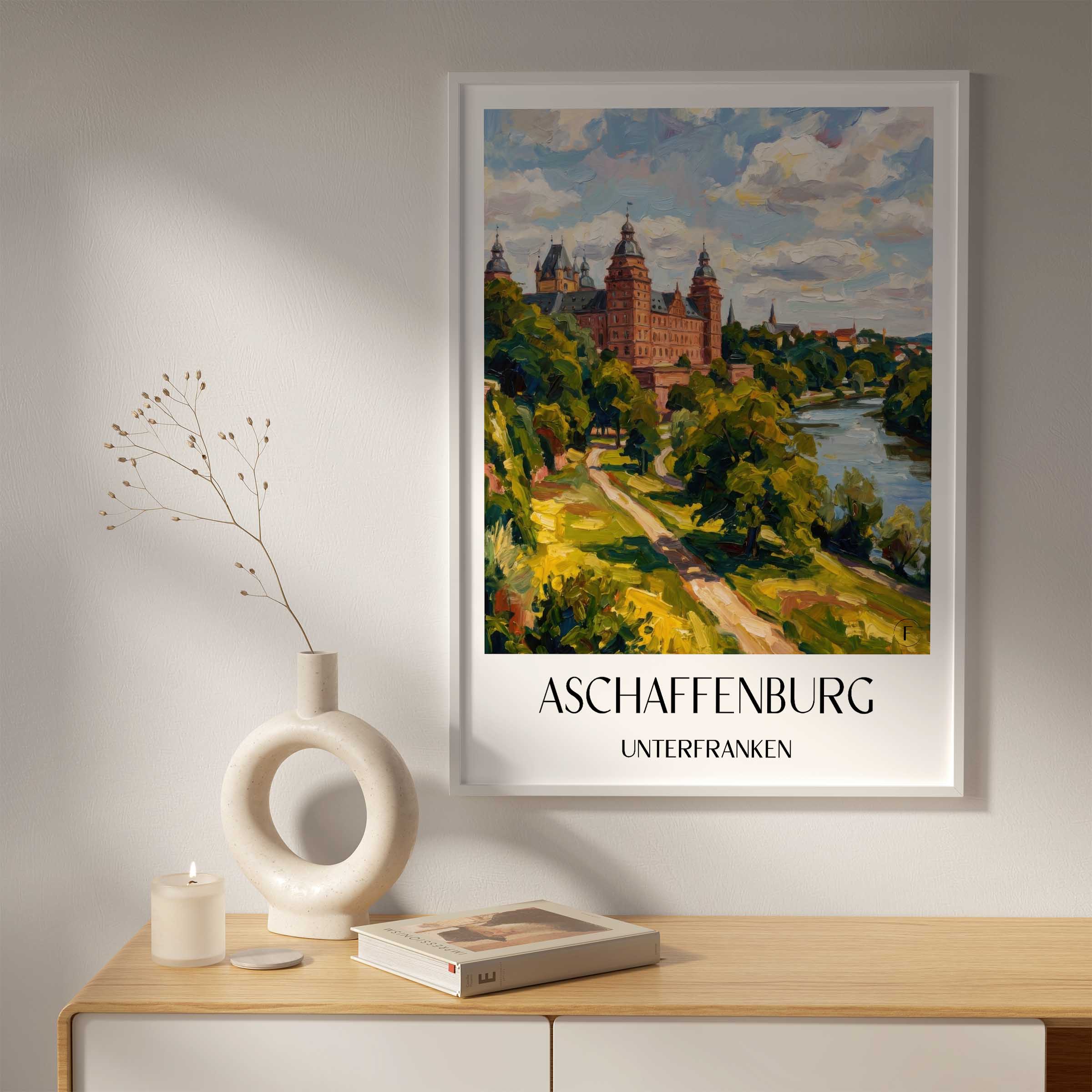 aschaffenburg-unterfranken-deutschland-poster-oil-painting-oelgemaelde