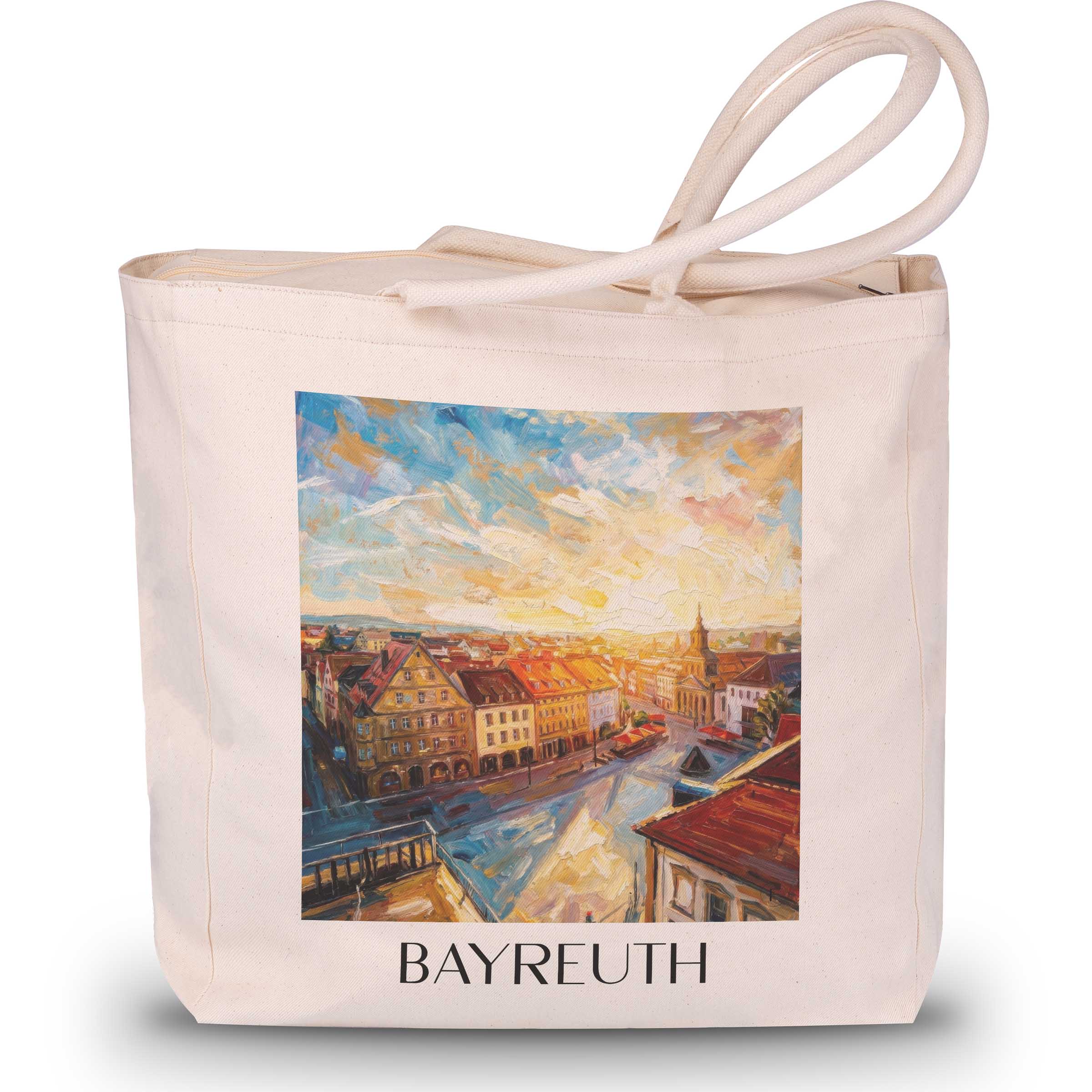 bayreuth-oberfranken-deutschland-einkaufstasche-oil-painting-oelgemaelde