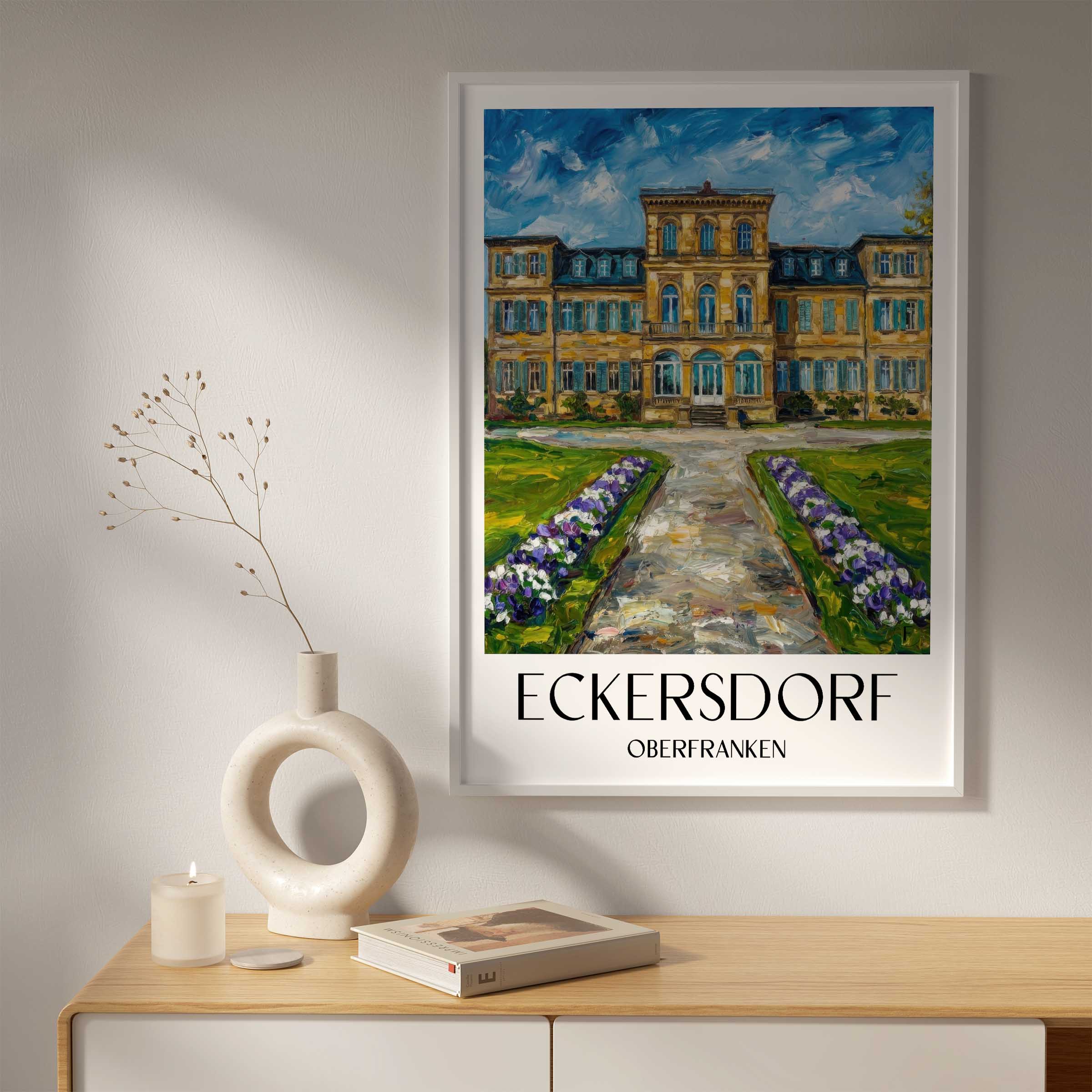 eckersdorf-oberfranken-deutschland-poster-oil-painting-oelgemaelde
