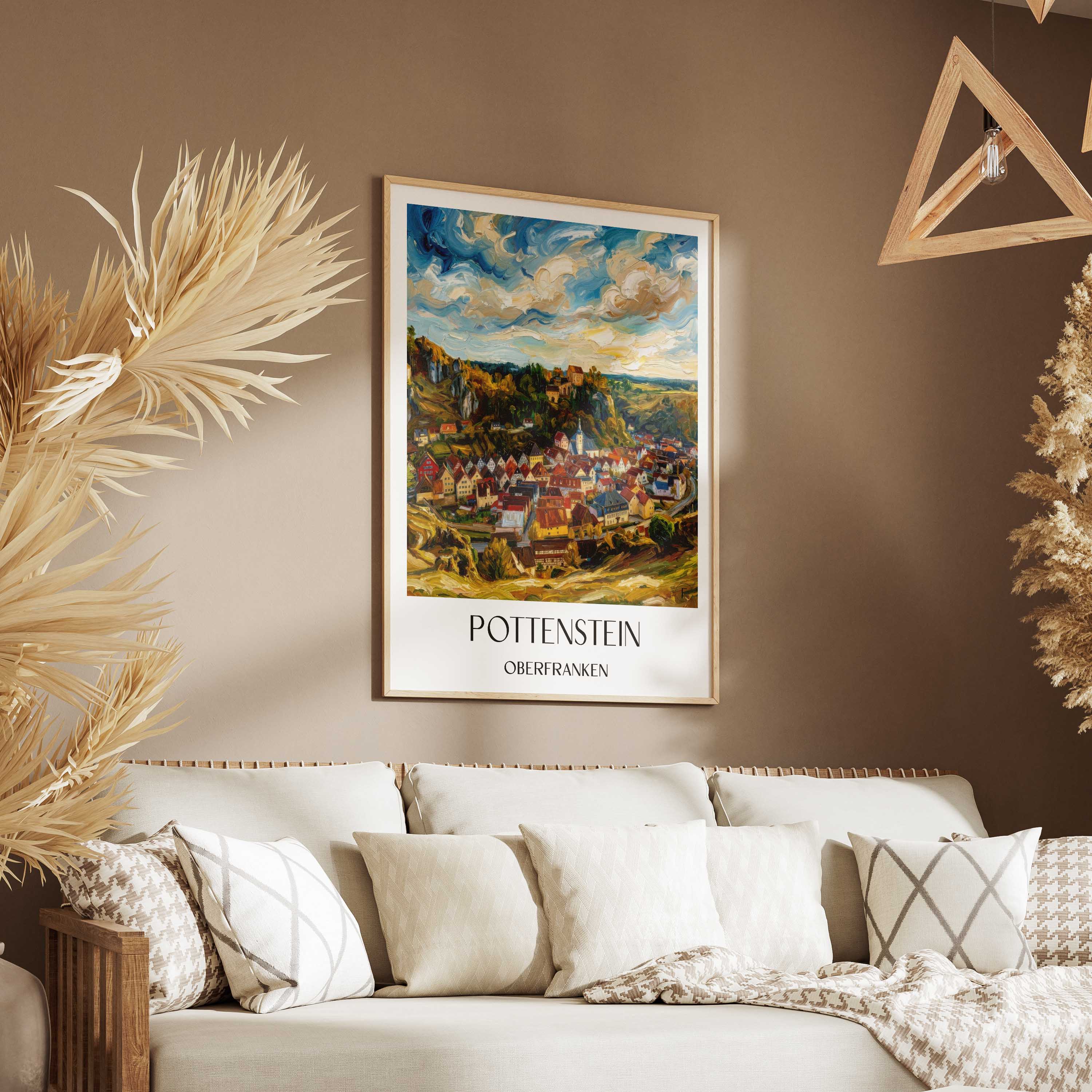 pottenstein-oberfranken-deutschland-poster-oil-painting-oelgemaelde