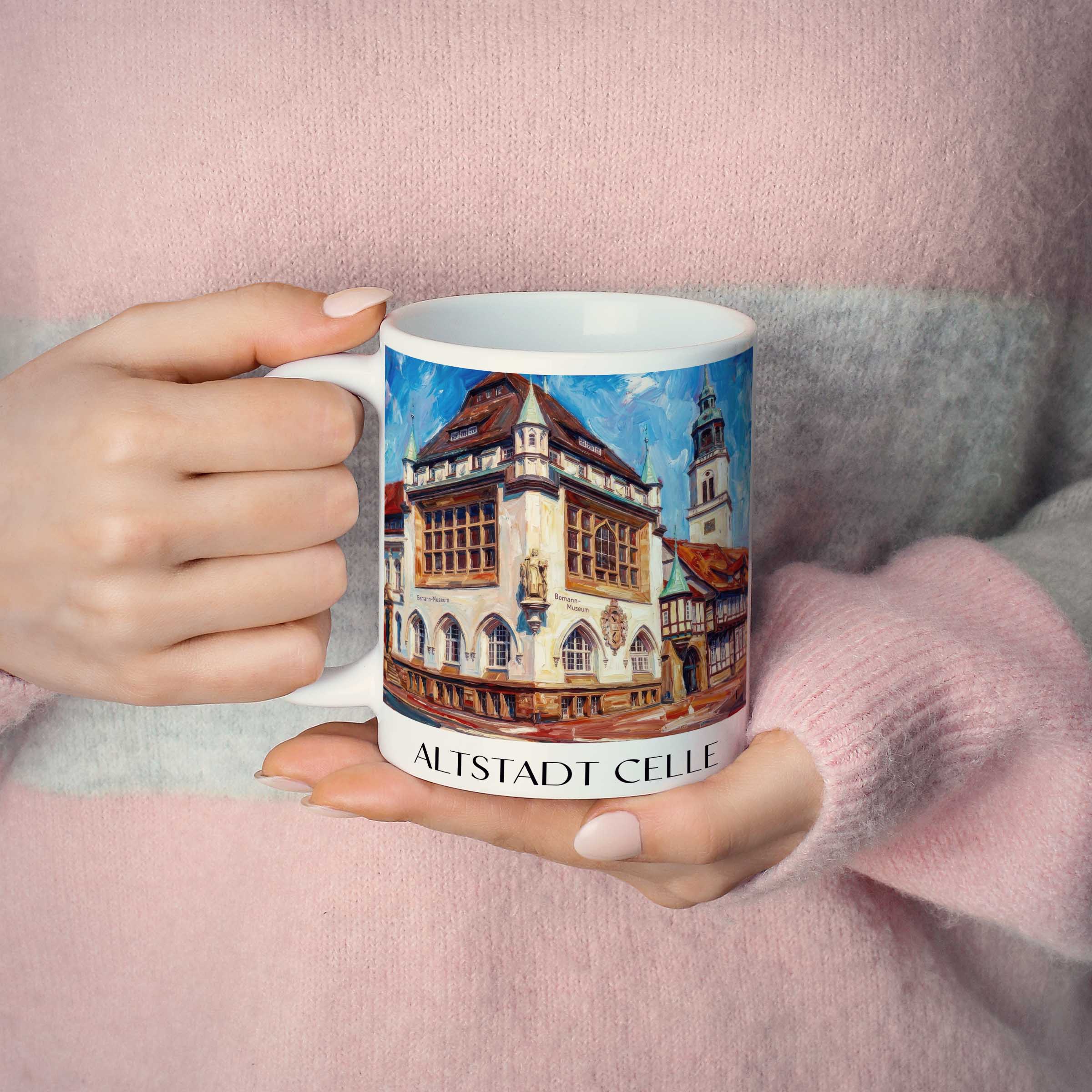 altstadt-celle-deutschland-kaffeebecher-oil-painting-oelgemaelde