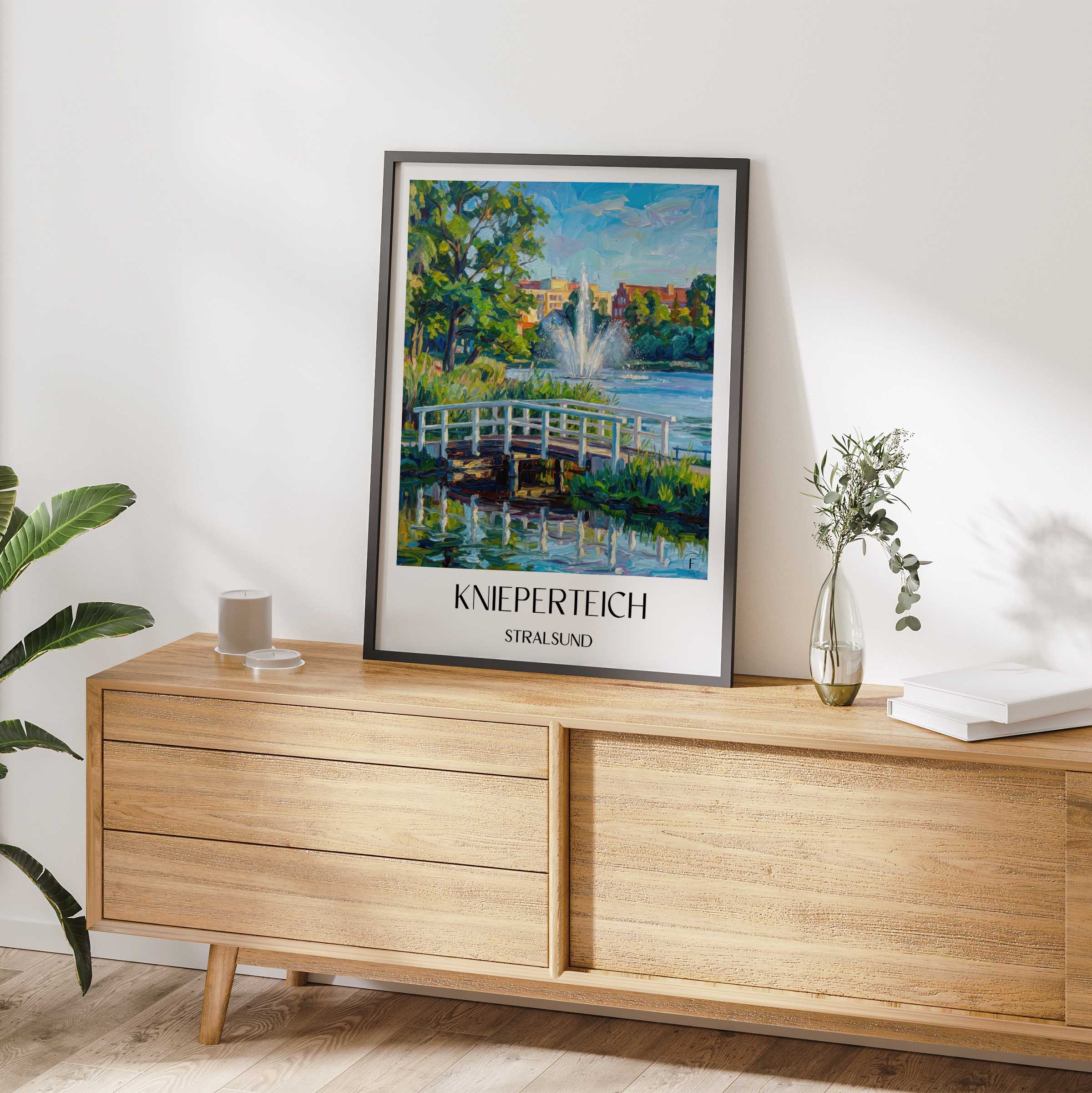 knieperteich-stralsund-deutschland-poster-oil-painting-oelgemaelde