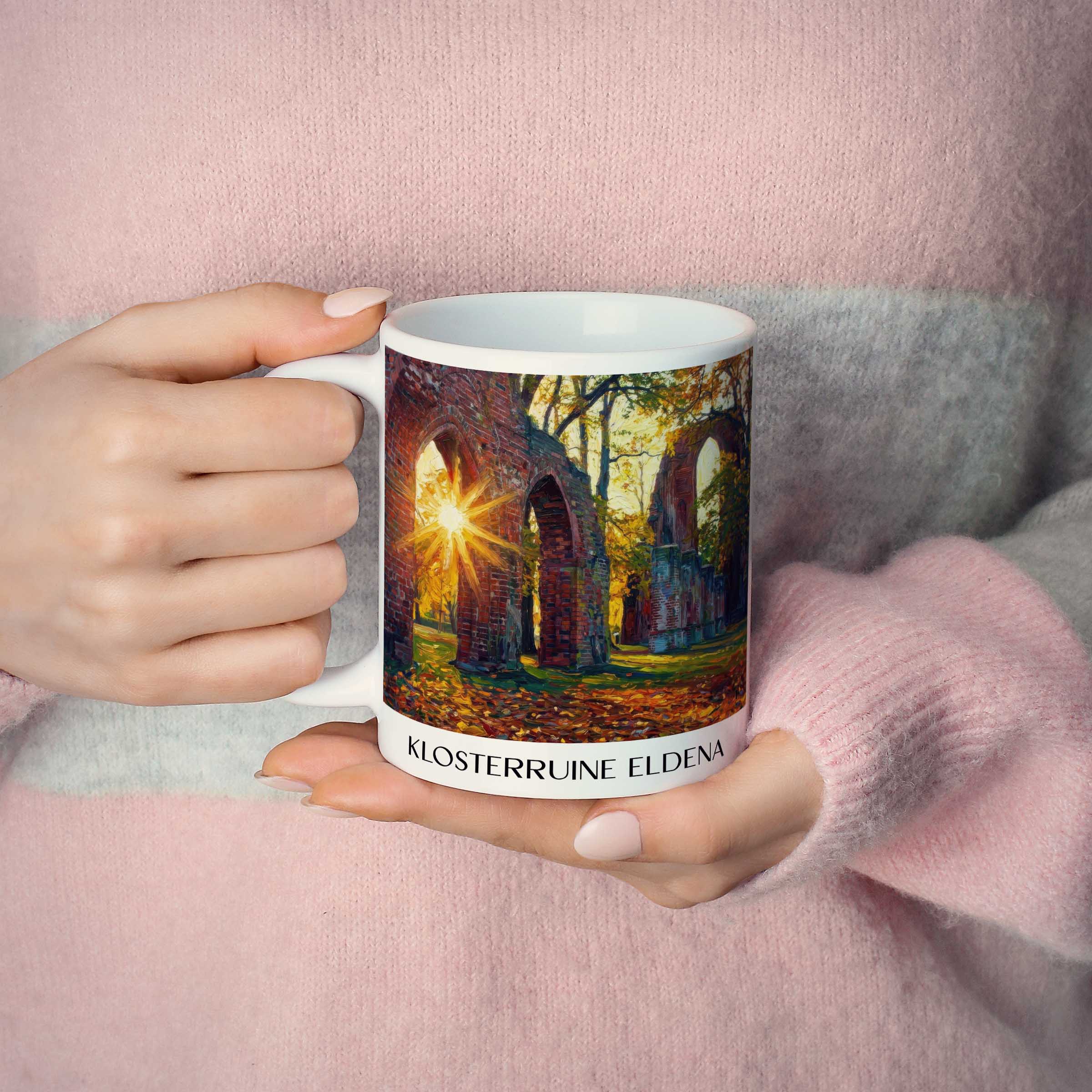 klosterruine-eldena-greifswald-deutschland-kaffeebecher-oil-painting-oelgemaelde