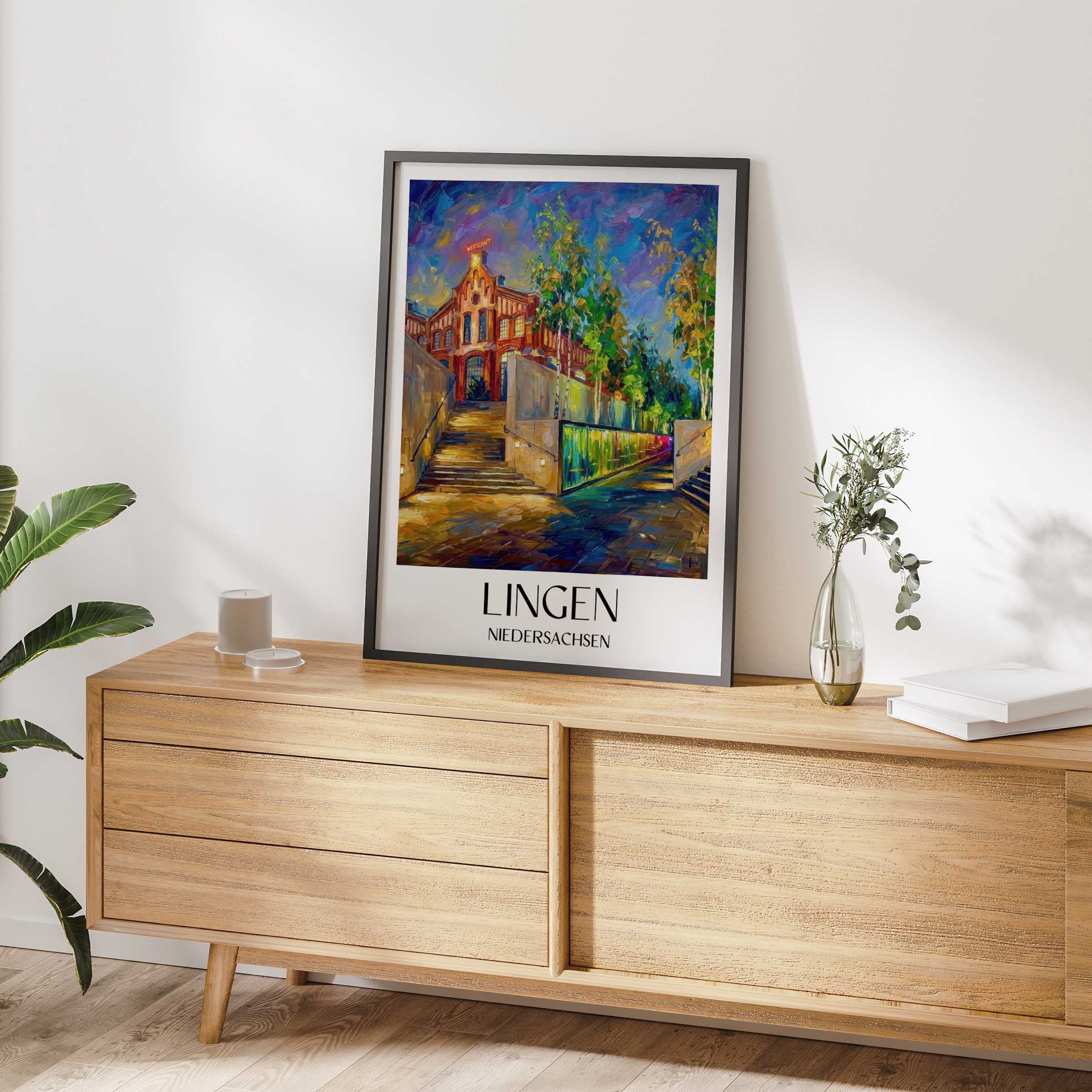 lingen-niedersachsen-deutschland-poster-oil-painting-oelgemaelde