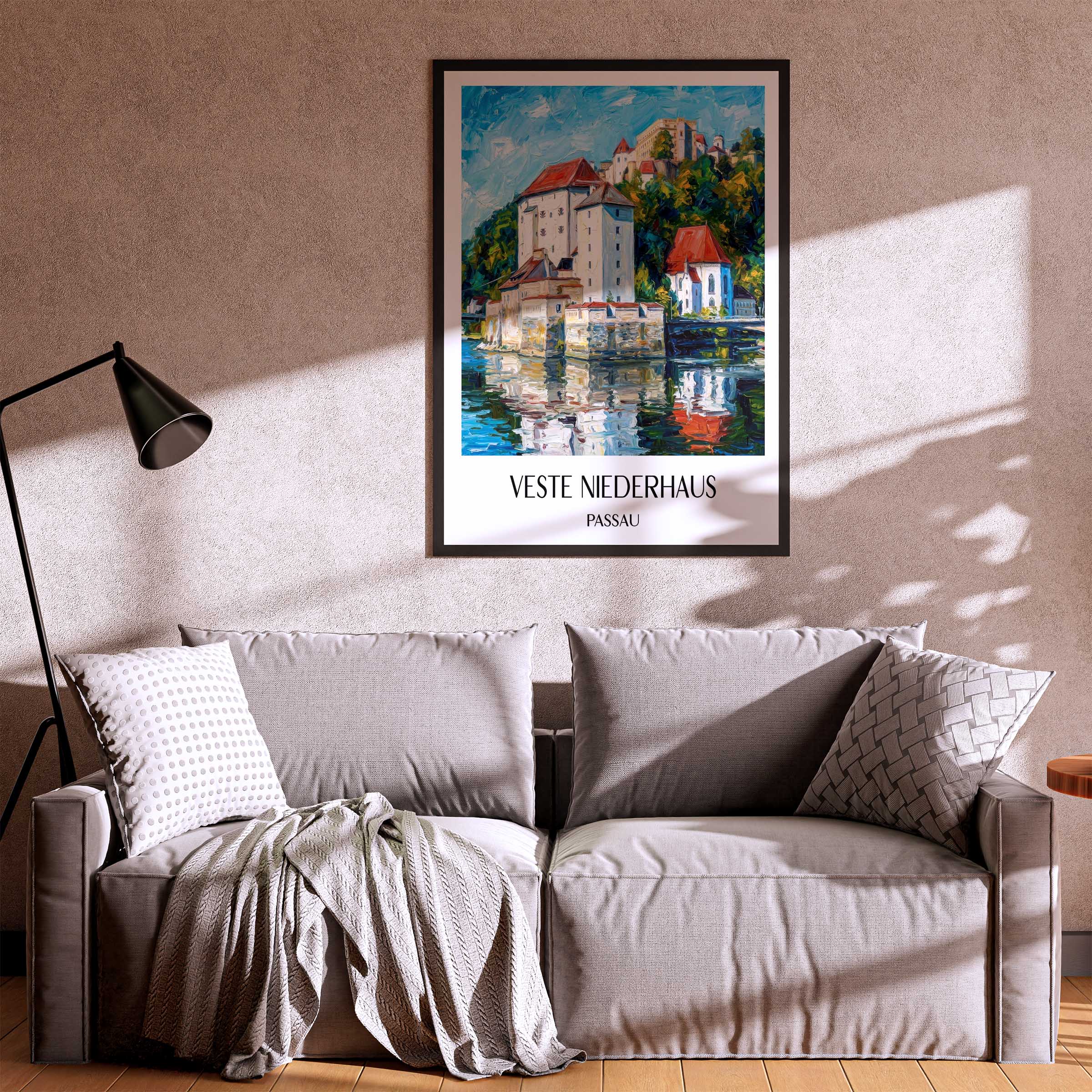 veste-niederhaus-passau-deutschland-poster-oil-painting-oelgemaelde