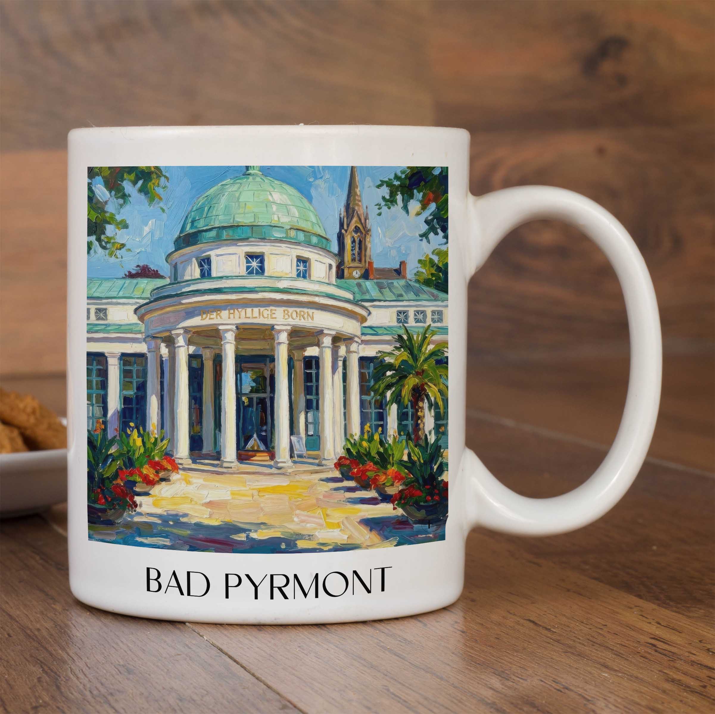 bad-pyrmont-niedersachsen-deutschland-kaffeebecher-oil-painting-oelgemaelde