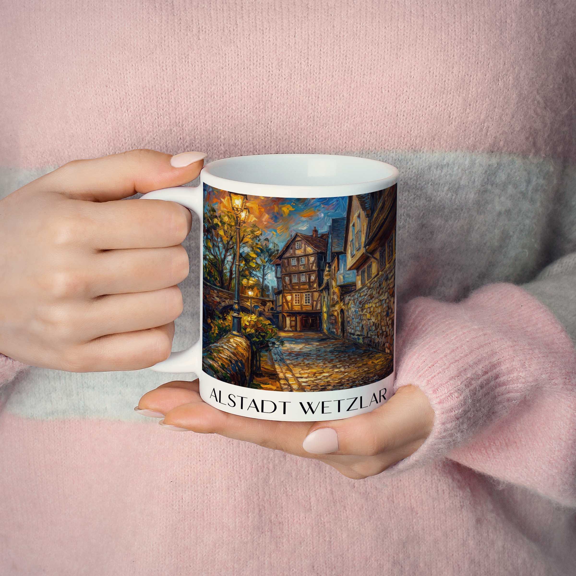 alstadt-wetzlar-deutschland-kaffeebecher-oil-painting-oelgemaelde