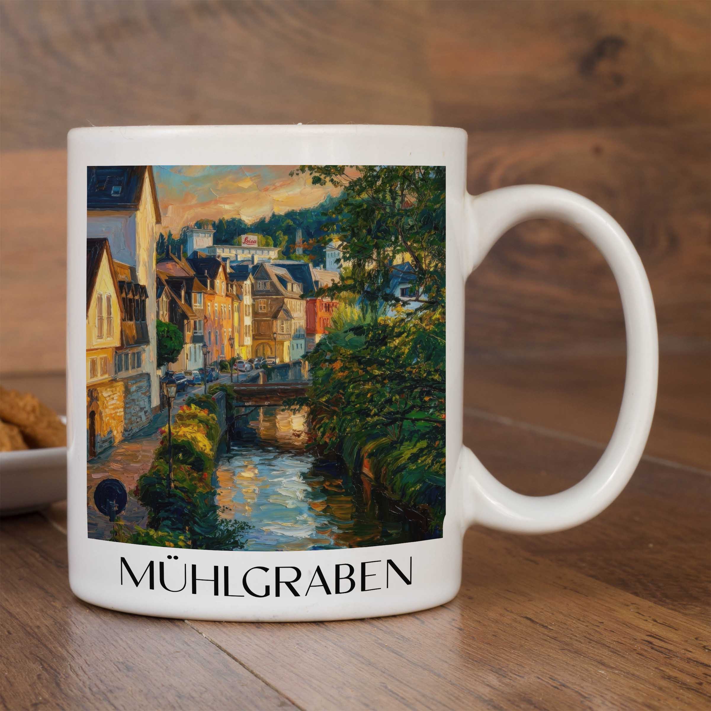 mühlgraben-wetzlar-deutschland-kaffeebecher-oil-painting-oelgemaelde