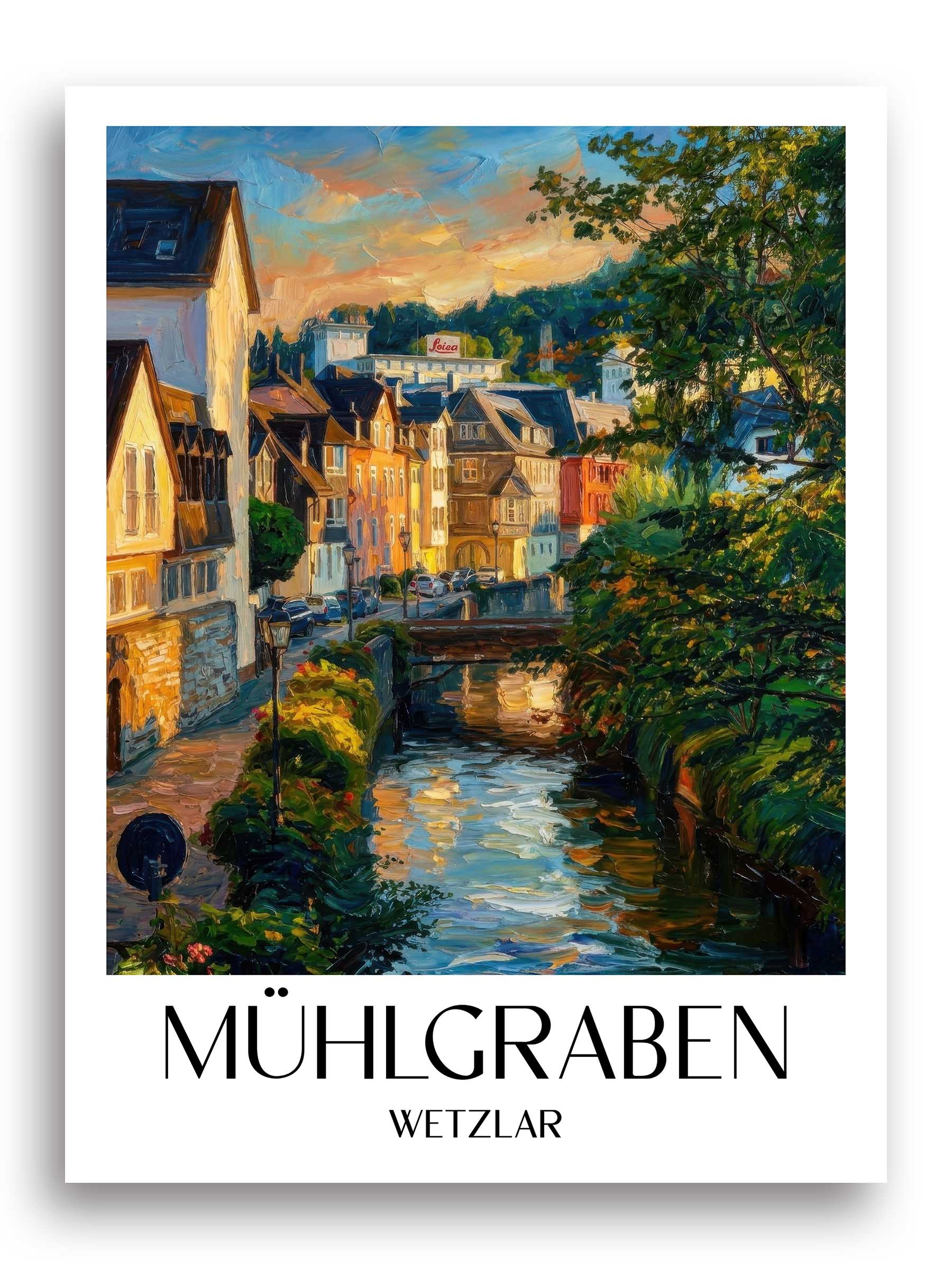mühlgraben-wetzlar-deutschland-poster-oil-painting-oelgemaelde