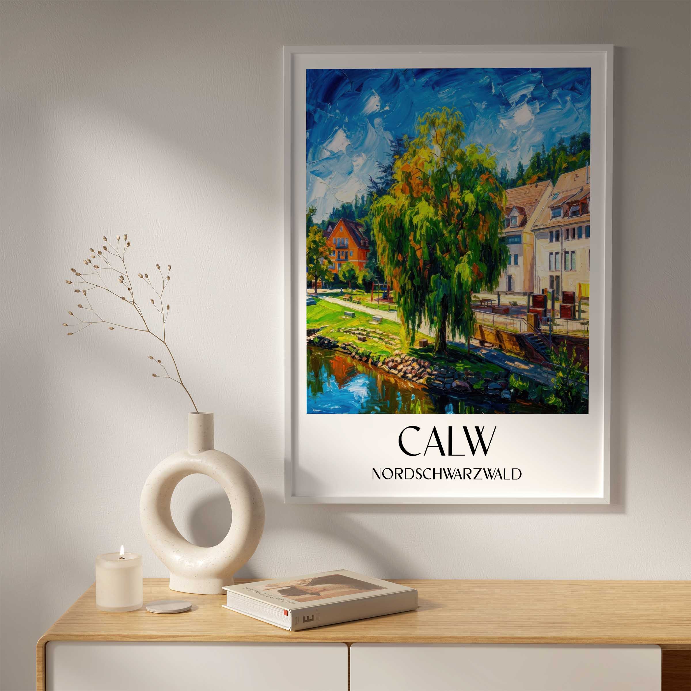 calw-nordschwarzwald-deutschland-poster-oil-painting-oelgemaelde