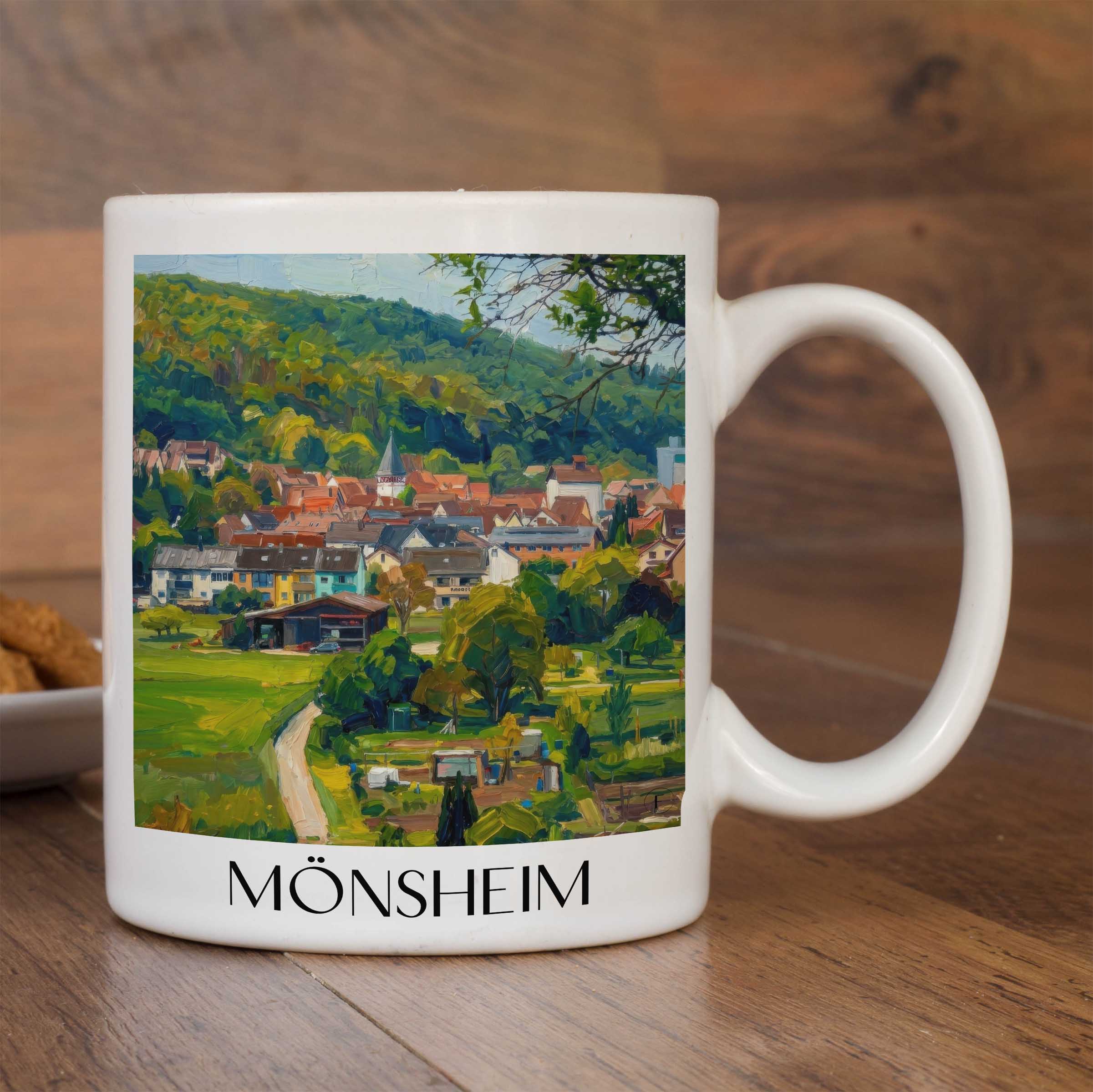 mönsheim-baden-württemberg-deutschland-kaffeebecher-oil-painting-oelgemaelde