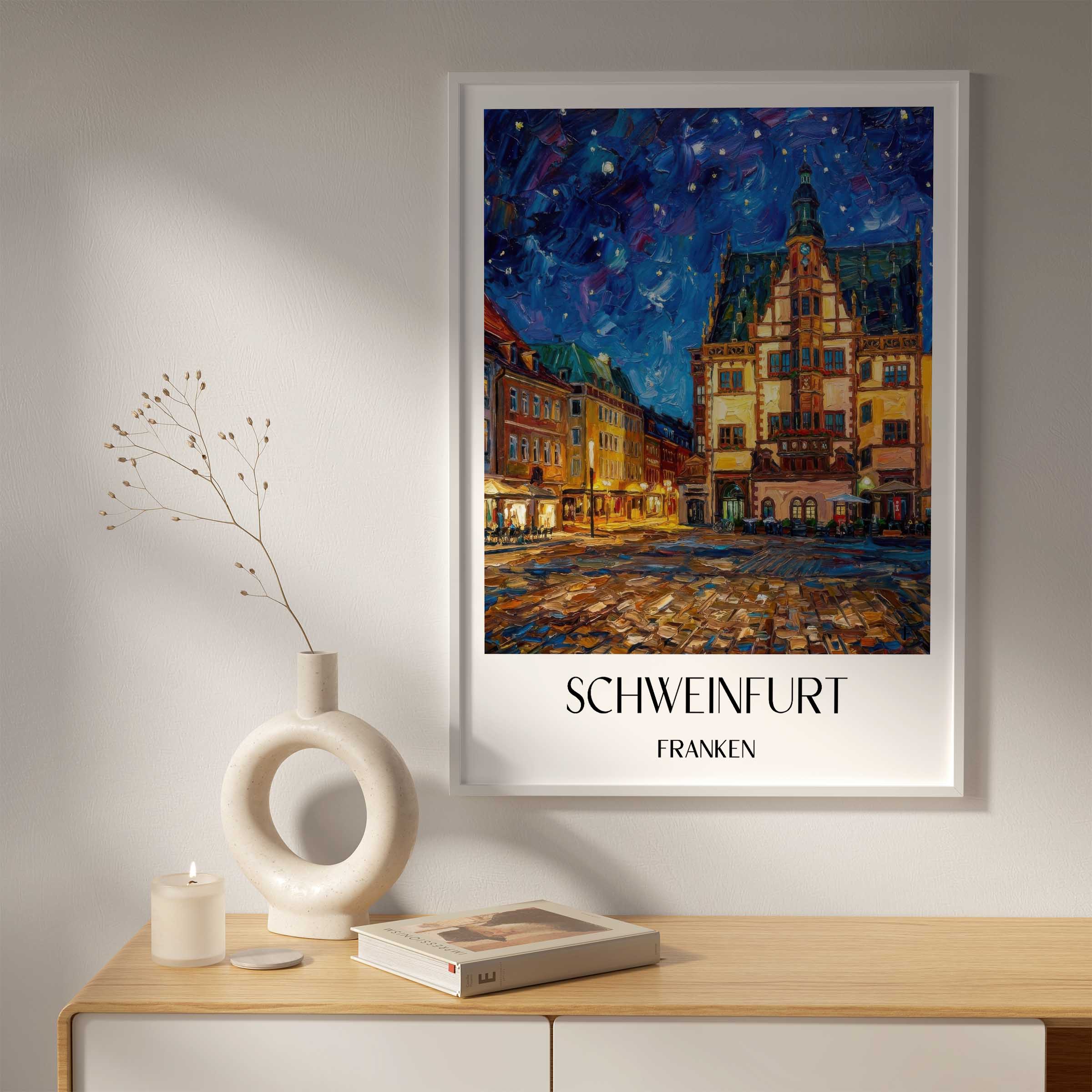schweinfurt-franken-deutschland-poster-oil-painting-oelgemaelde