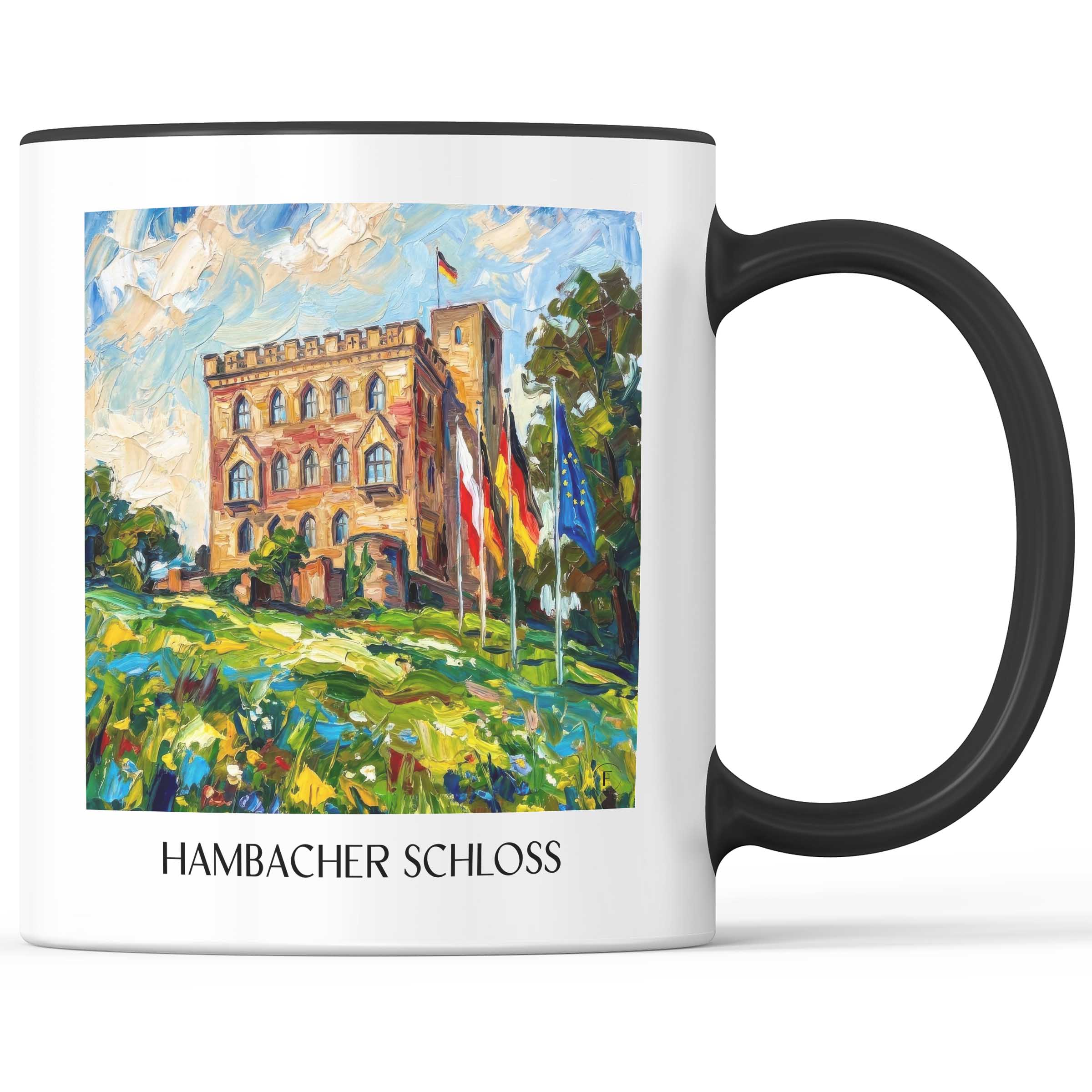 hambacher-schloss-neustadt-an-der-weinstraße-deutschland-kaffeebecher-oil-painting-oelgemaelde