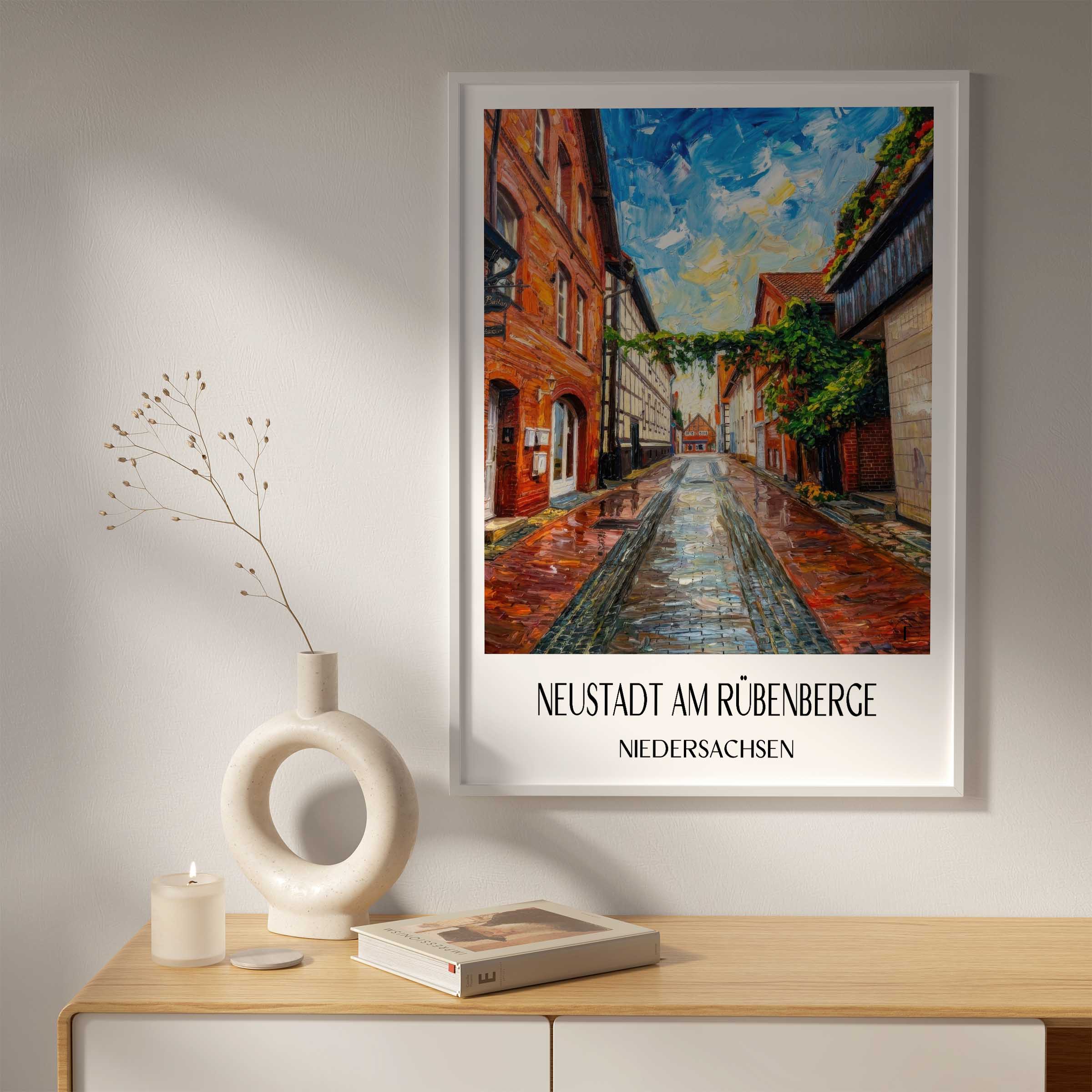 neustadt-am-rübenberge-niedersachsen-deutschland-poster-oil-painting-oelgemaelde