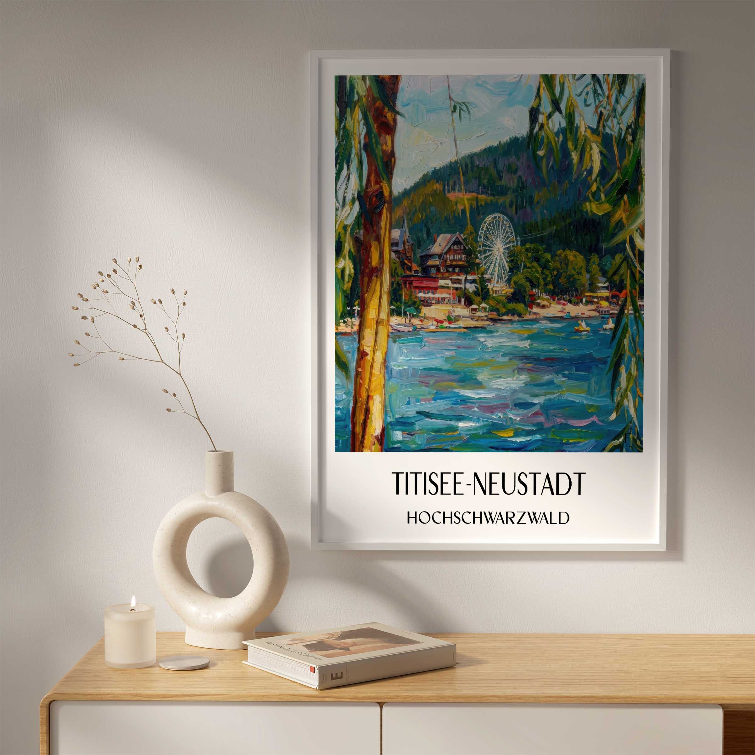 titisee-neustadt-hochschwarzwald-deutschland-poster-oil-painting-oelgemaelde