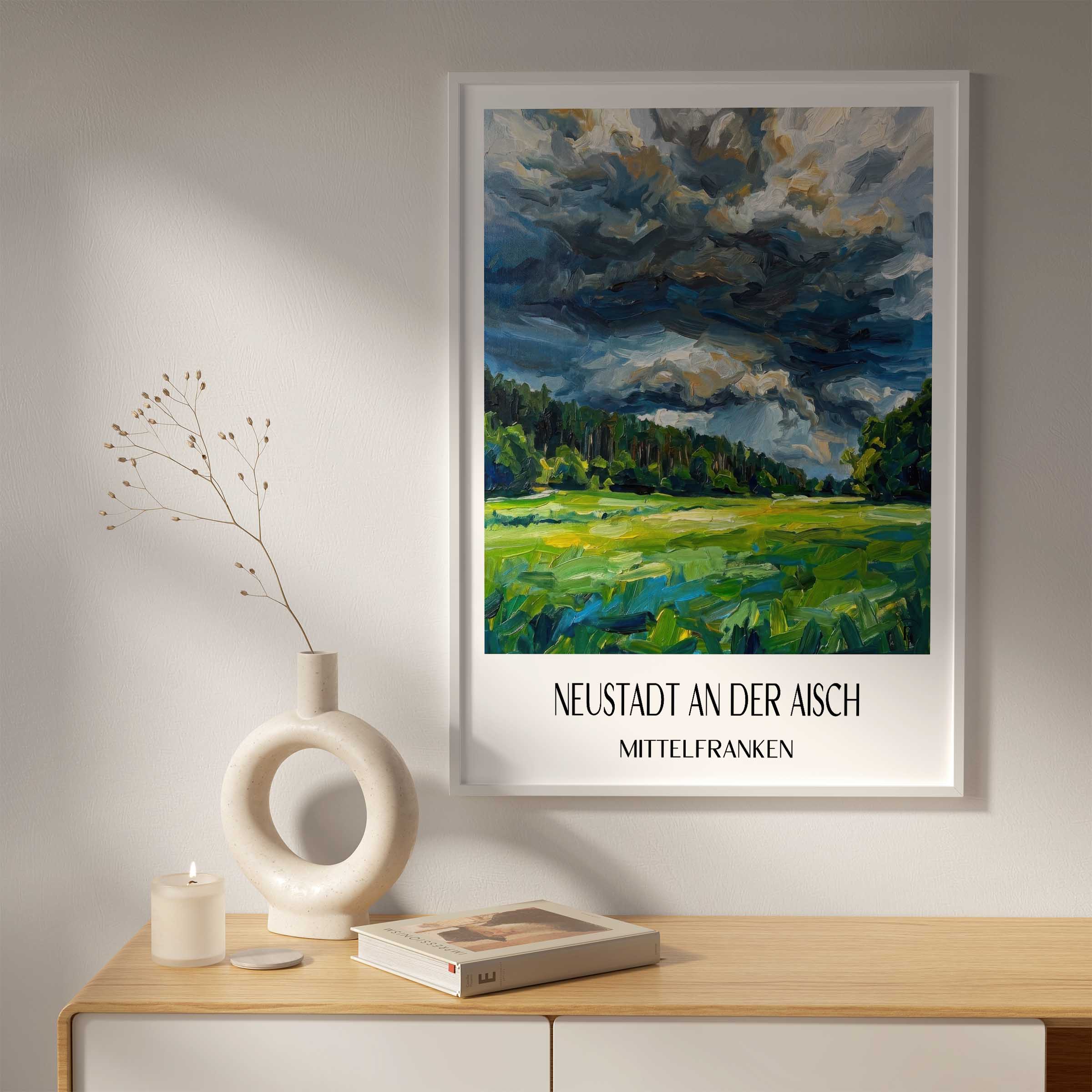 neustadt-an-der-aisch-mittelfranken-deutschland-poster-oil-painting-oelgemaelde