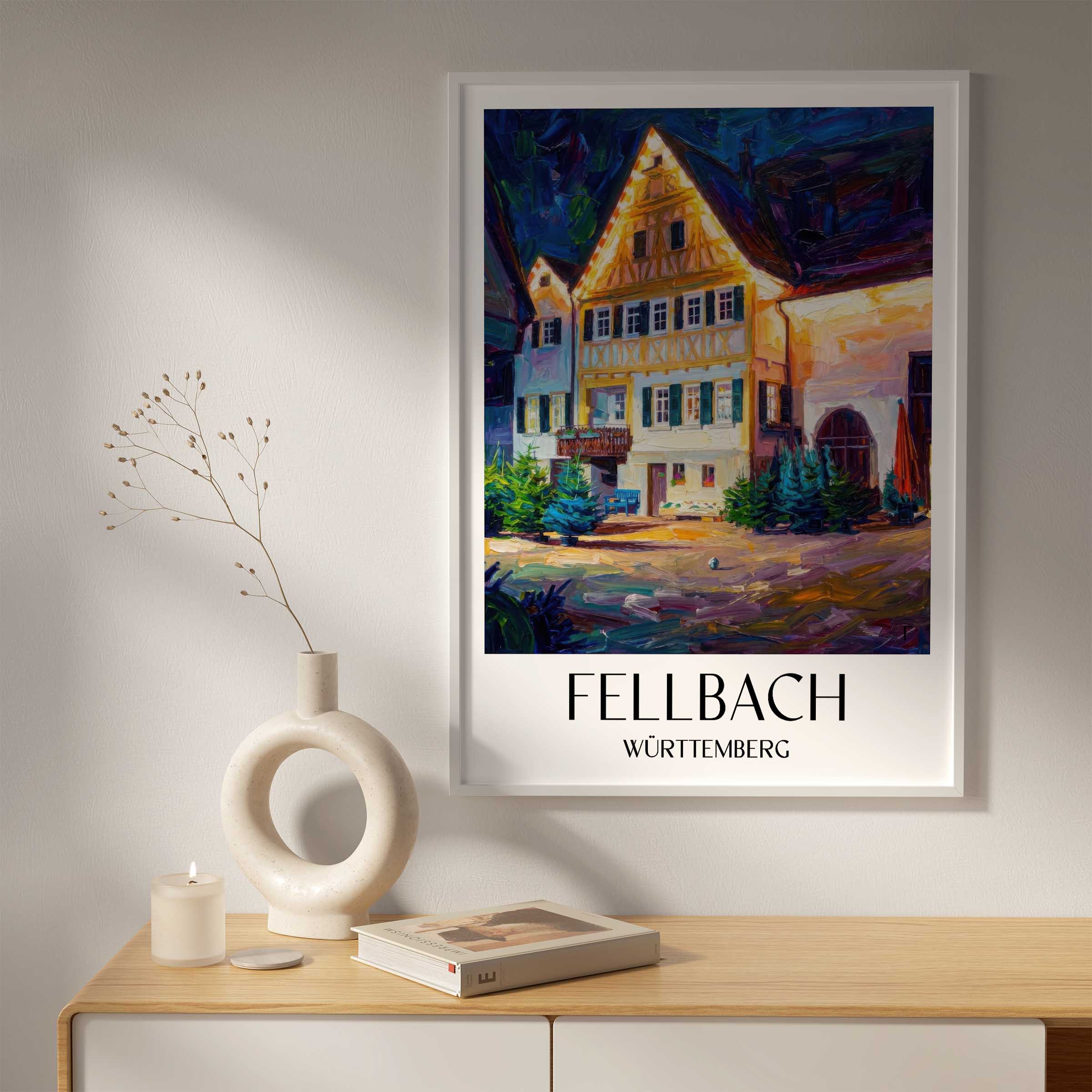 fellbach-württemberg-deutschland-poster-oil-painting-oelgemaelde