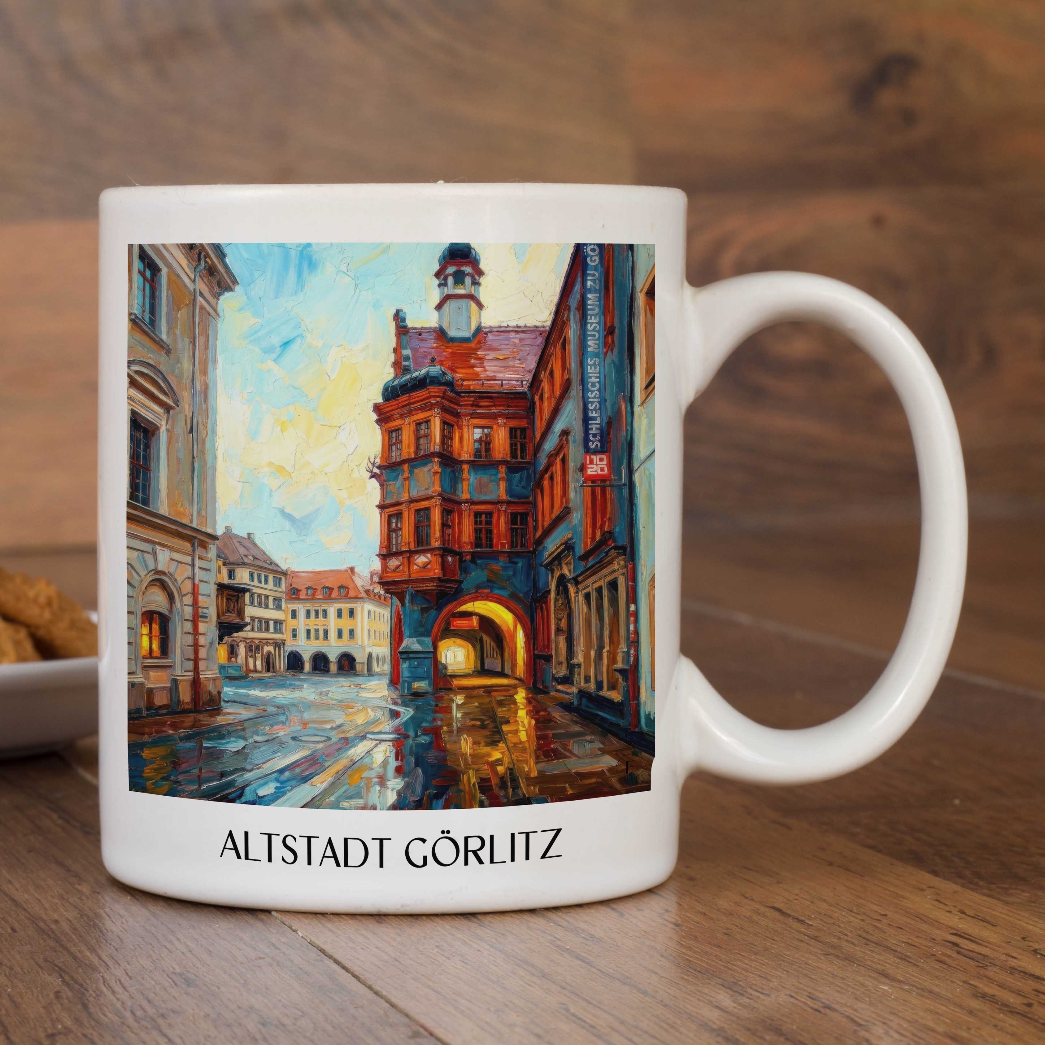 altstadt-görlitz-deutschland-kaffeebecher-oil-painting-oelgemaelde