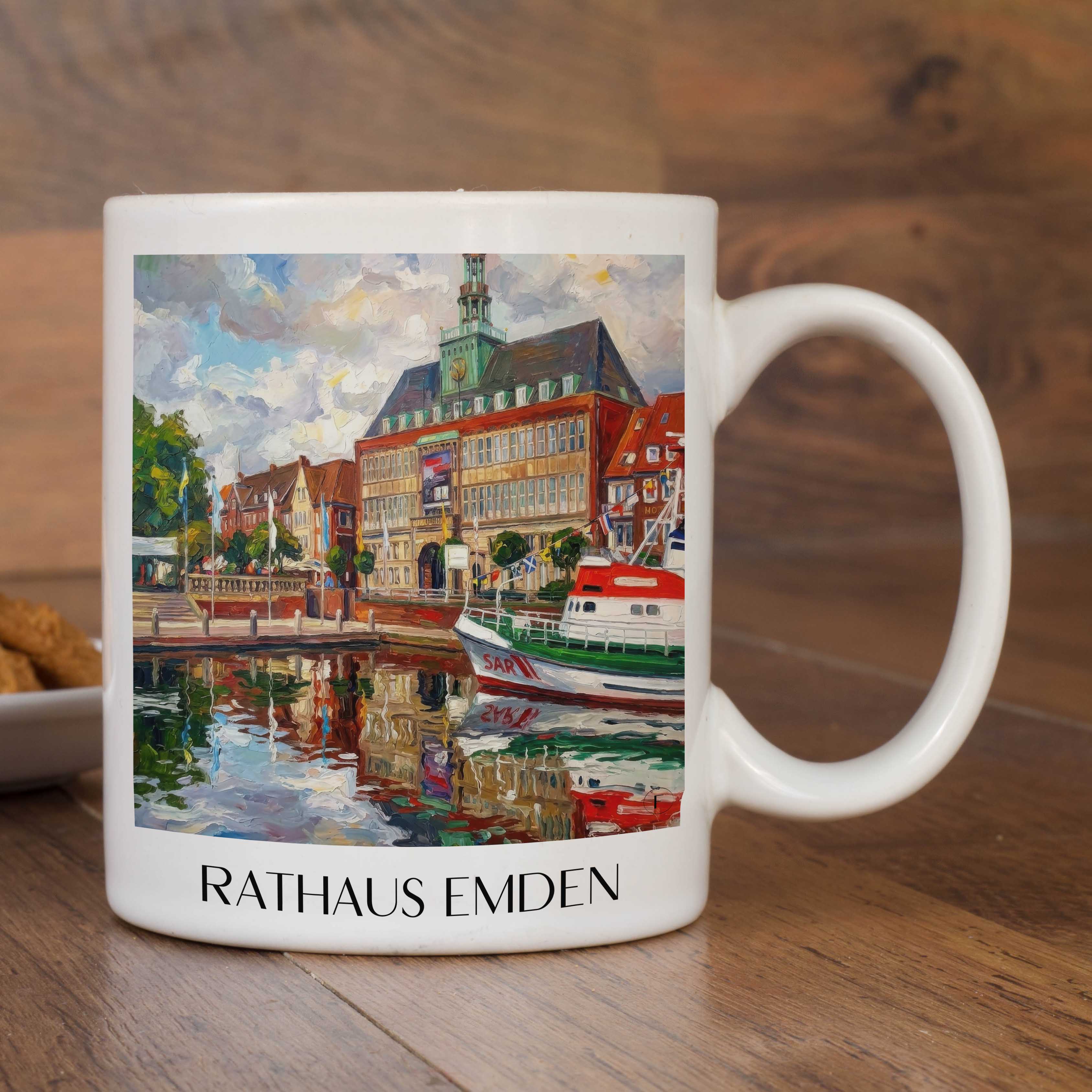 rathaus-emden-deutschland-kaffeebecher-oil-painting-oelgemaelde