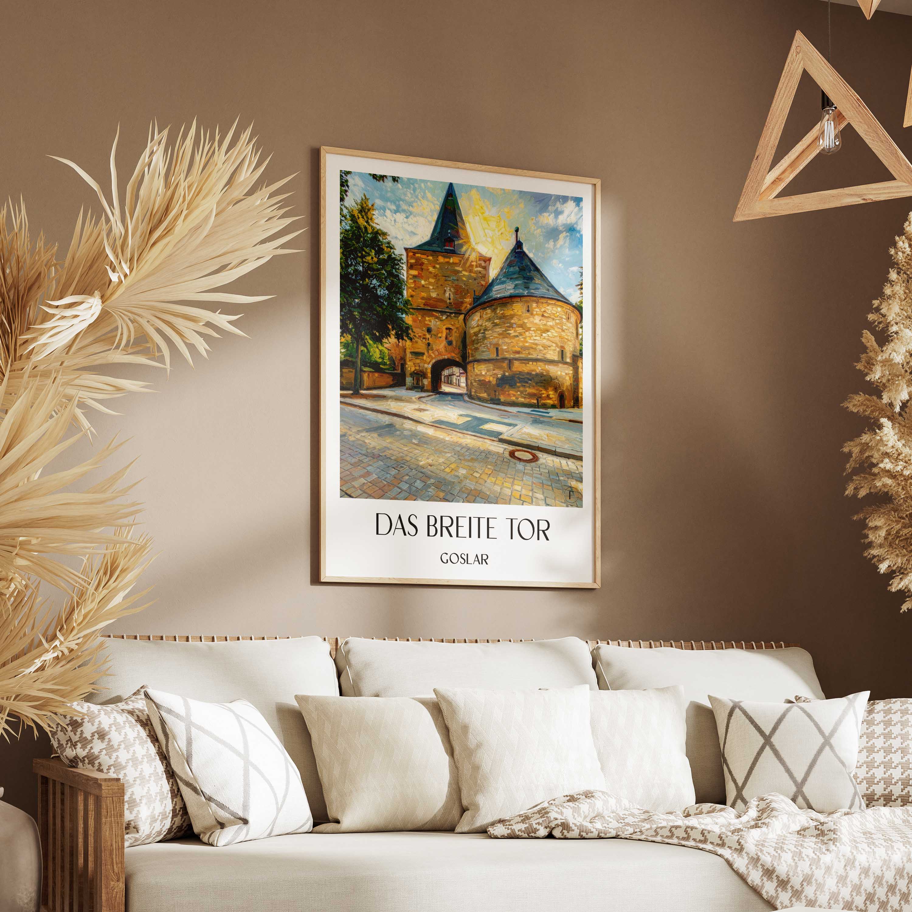 das-breite-tor-goslar-deutschland-poster-oil-painting-oelgemaelde