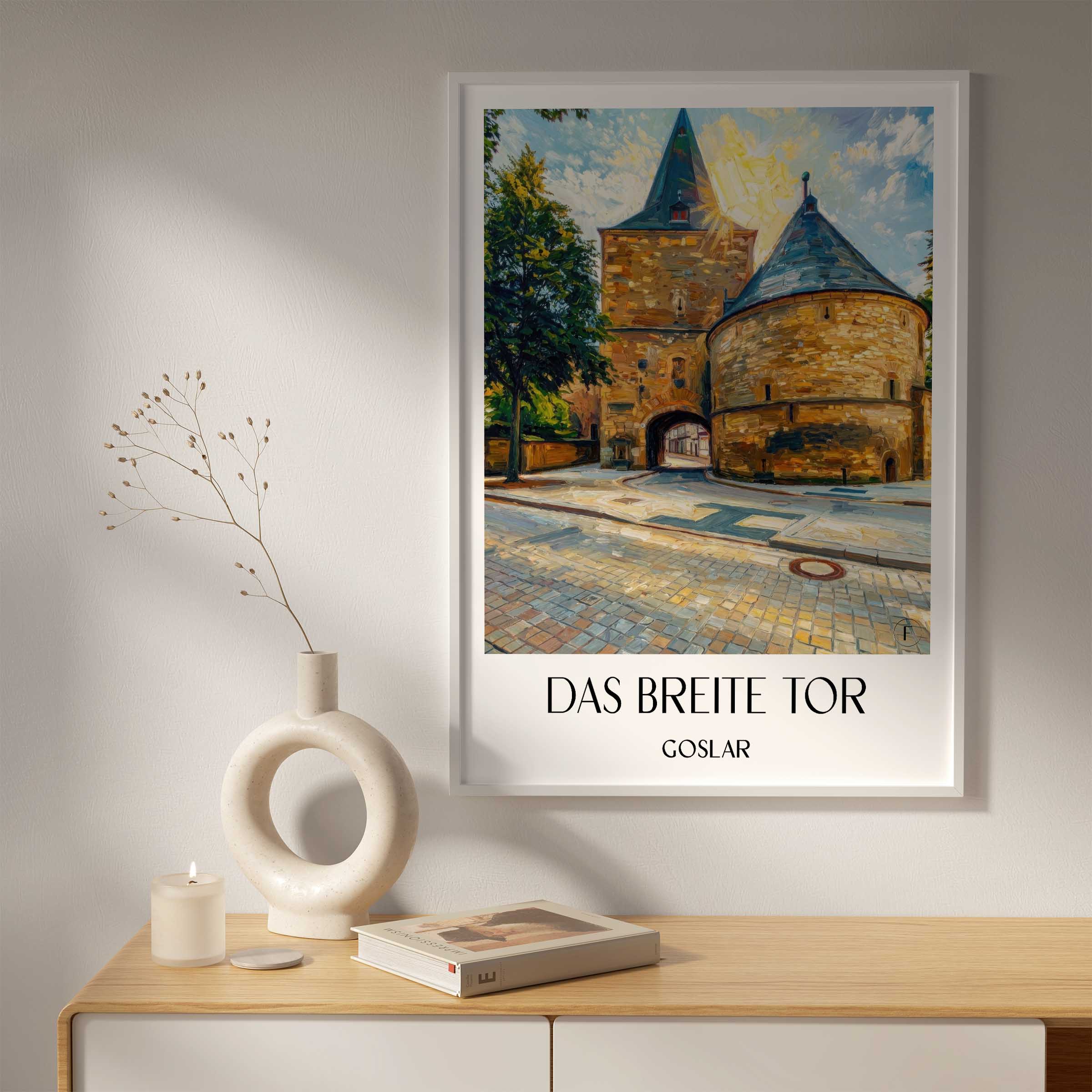 das-breite-tor-goslar-deutschland-poster-oil-painting-oelgemaelde