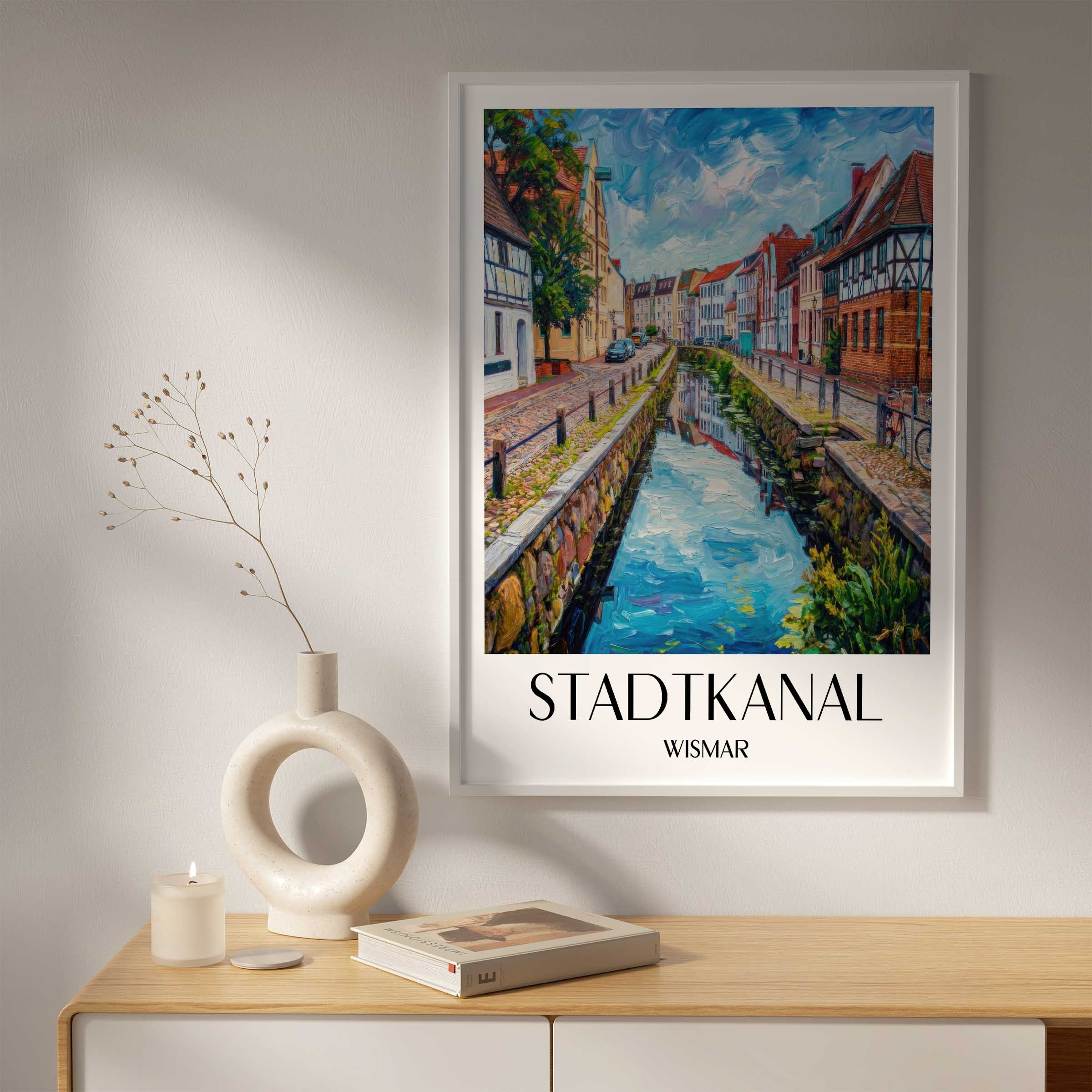 stadtkanal-wismar-deutschland-poster-oil-painting-oelgemaelde