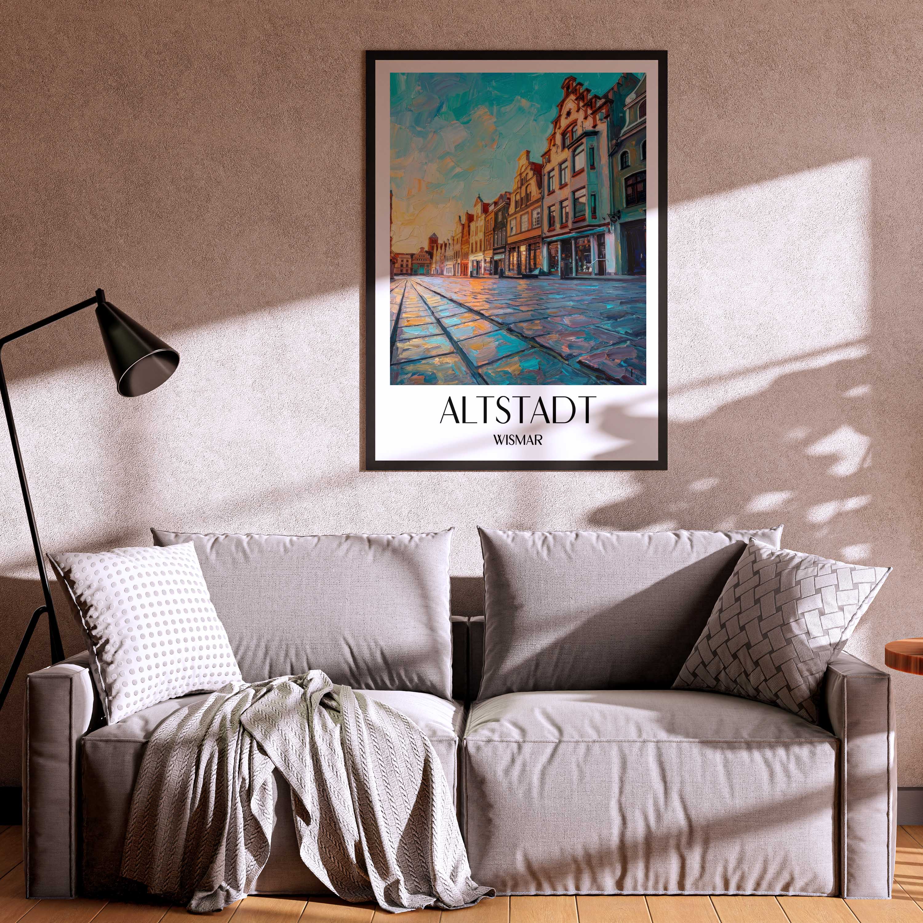 altstadt-wismar-deutschland-poster-oil-painting-oelgemaelde