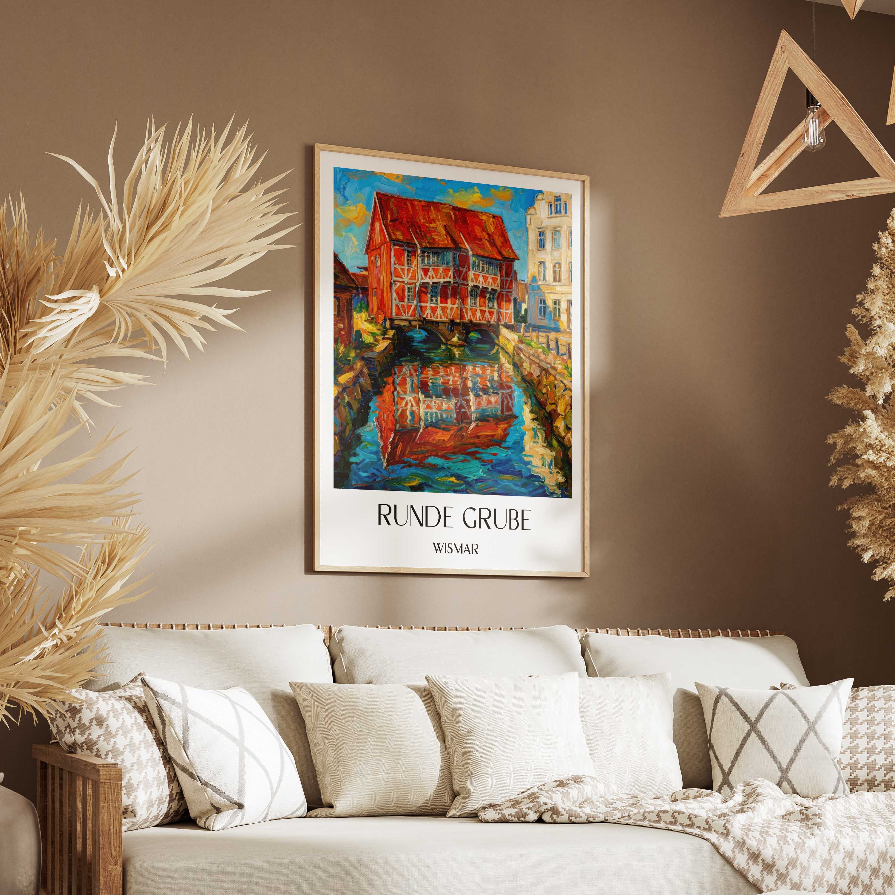 runde-grube-wismar-deutschland-poster-oil-painting-oelgemaelde