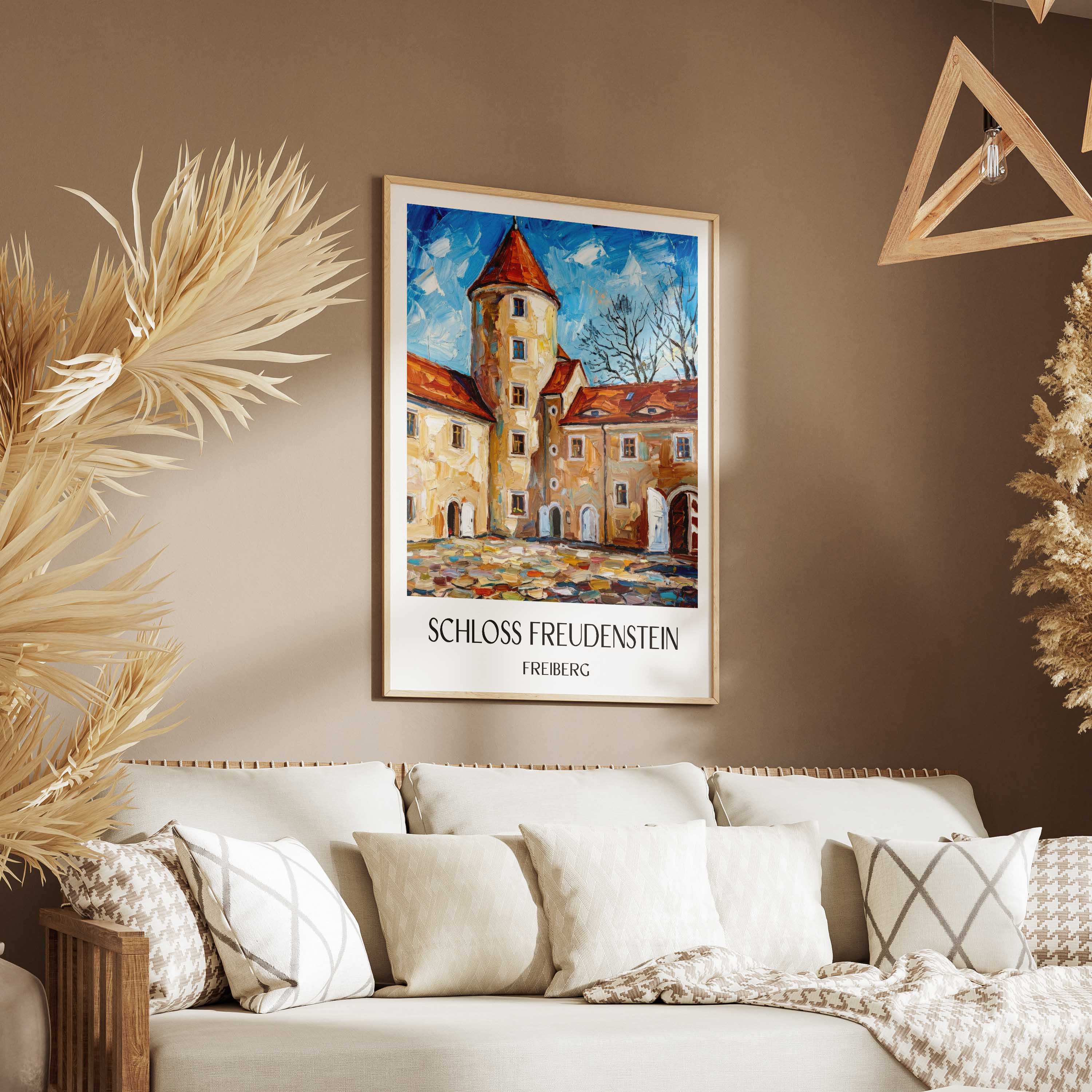 schloss-freudenstein-freiberg-deutschland-poster-oil-painting-oelgemaelde