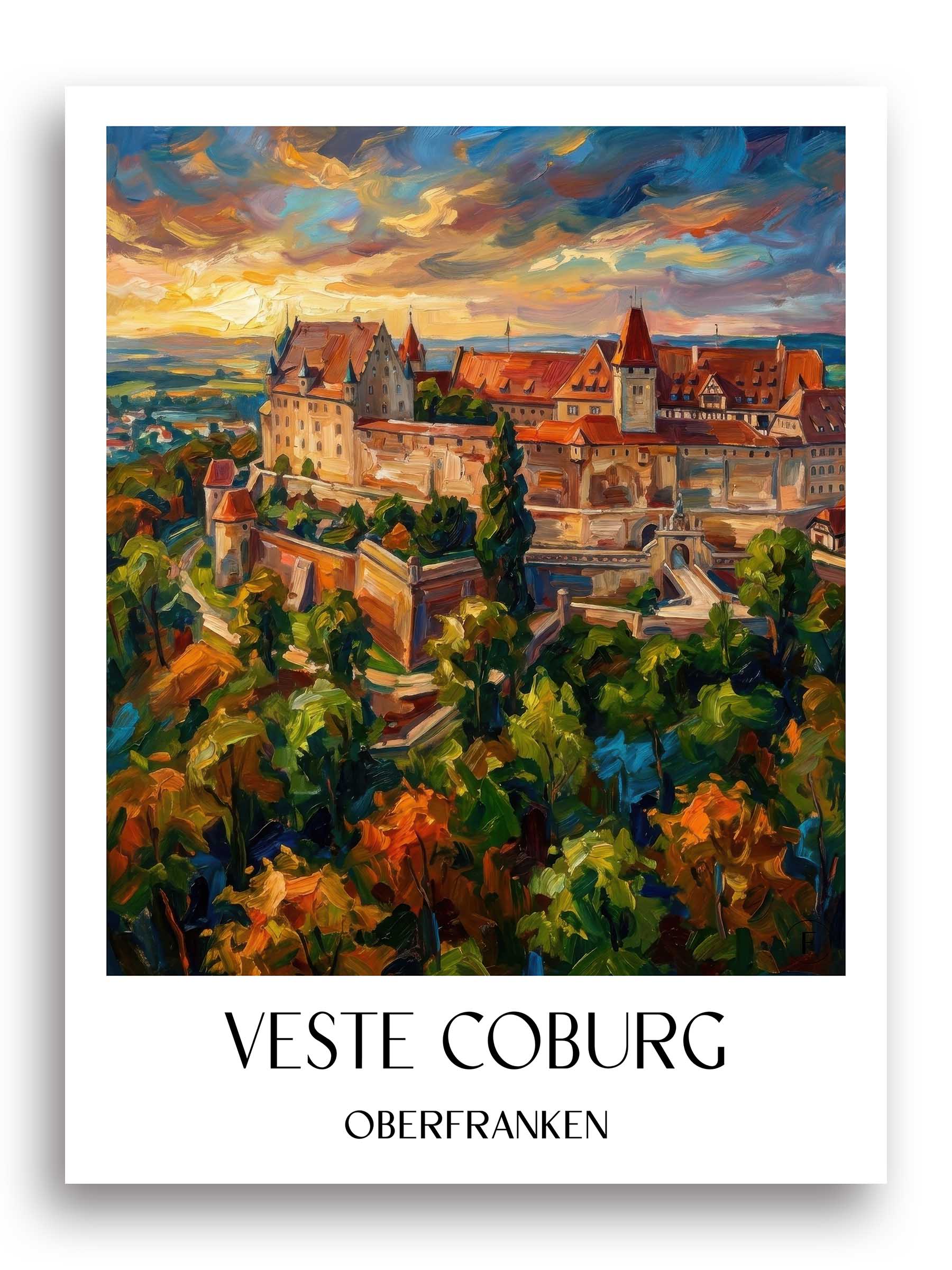 veste-coburg-oberfranken-deutschland-poster-oil-painting-oelgemaelde