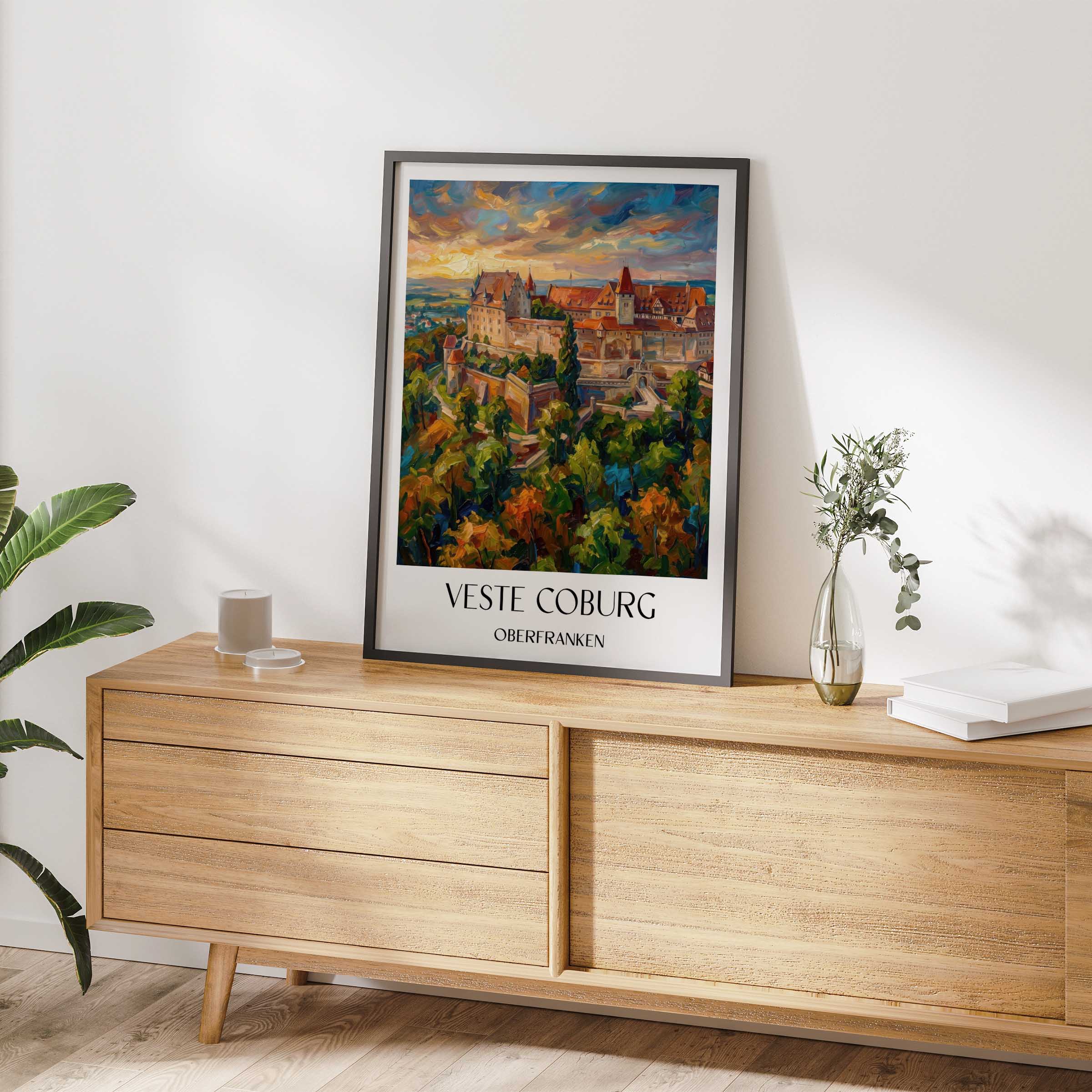 veste-coburg-oberfranken-deutschland-poster-oil-painting-oelgemaelde