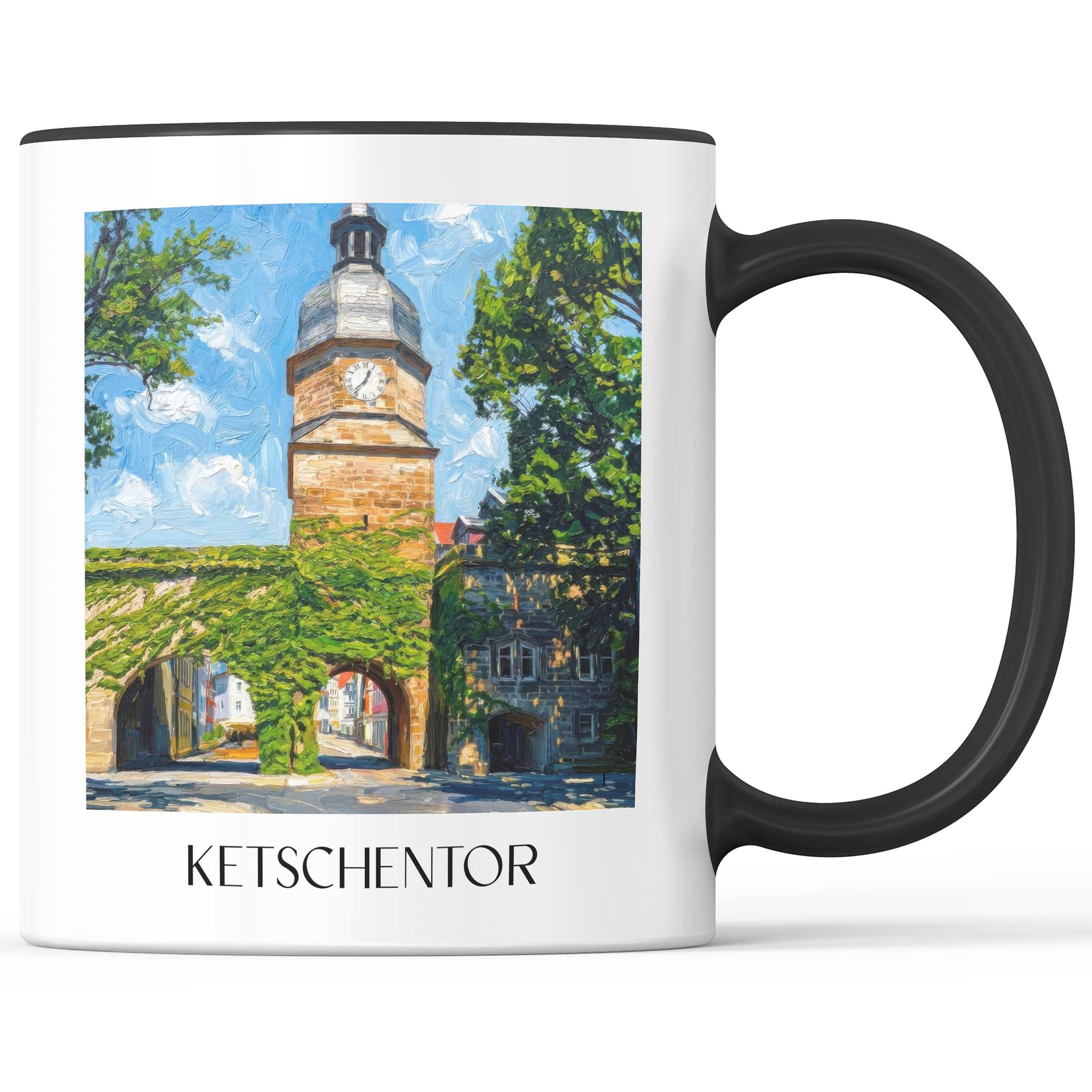 ketschentor-coburg-deutschland-kaffeebecher-oil-painting-oelgemaelde