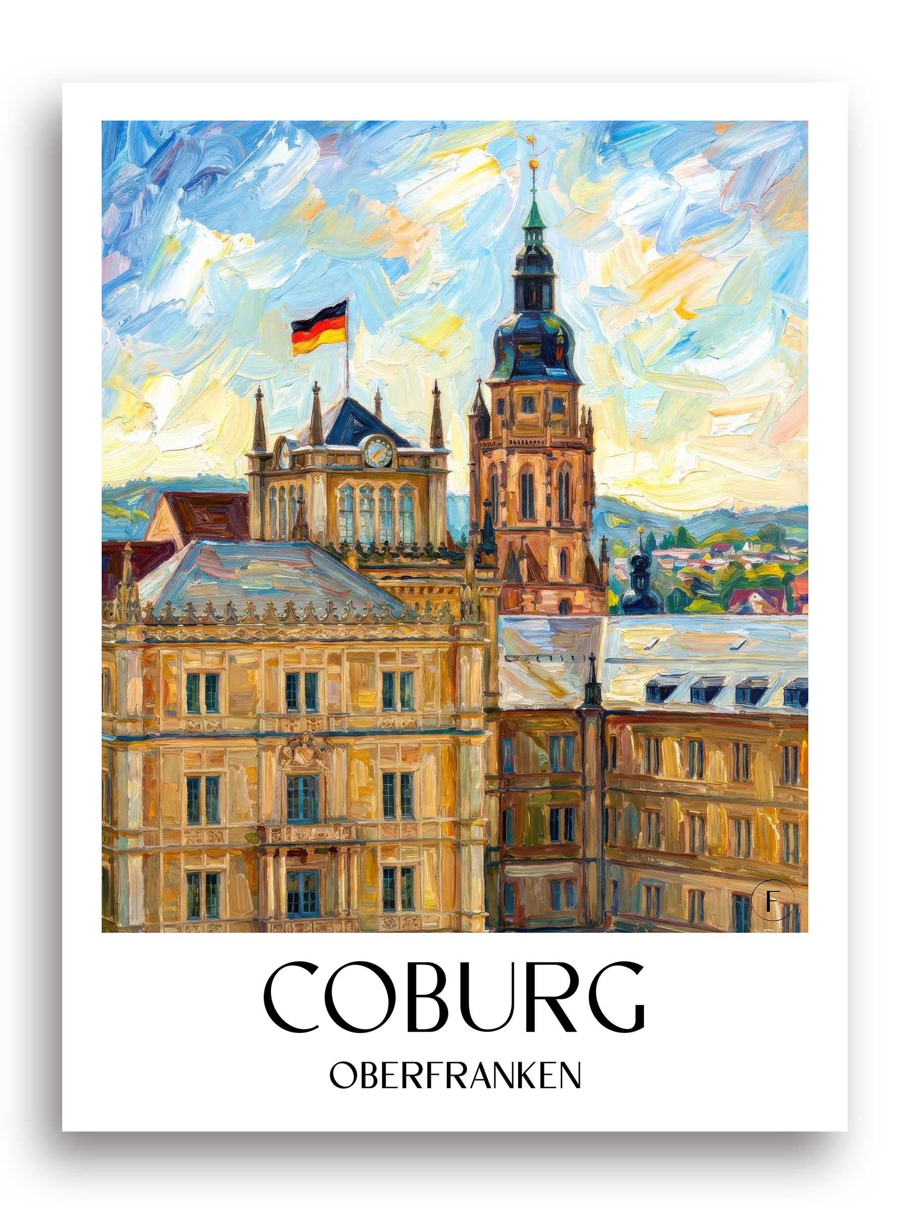 coburg-oberfranken-deutschland-poster-oil-painting-oelgemaelde