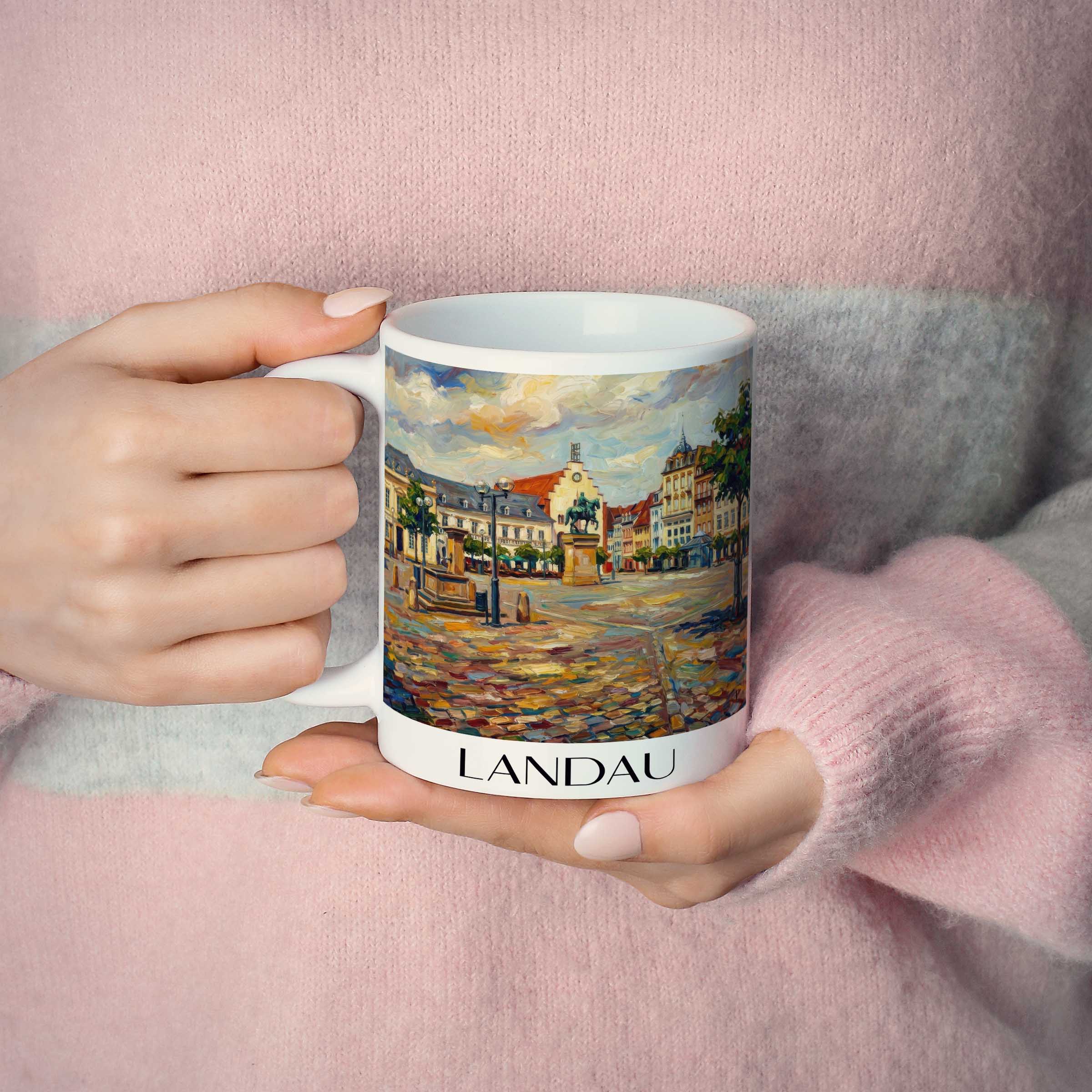 landau-pfalz-deutschland-kaffeebecher-oil-painting-oelgemaelde