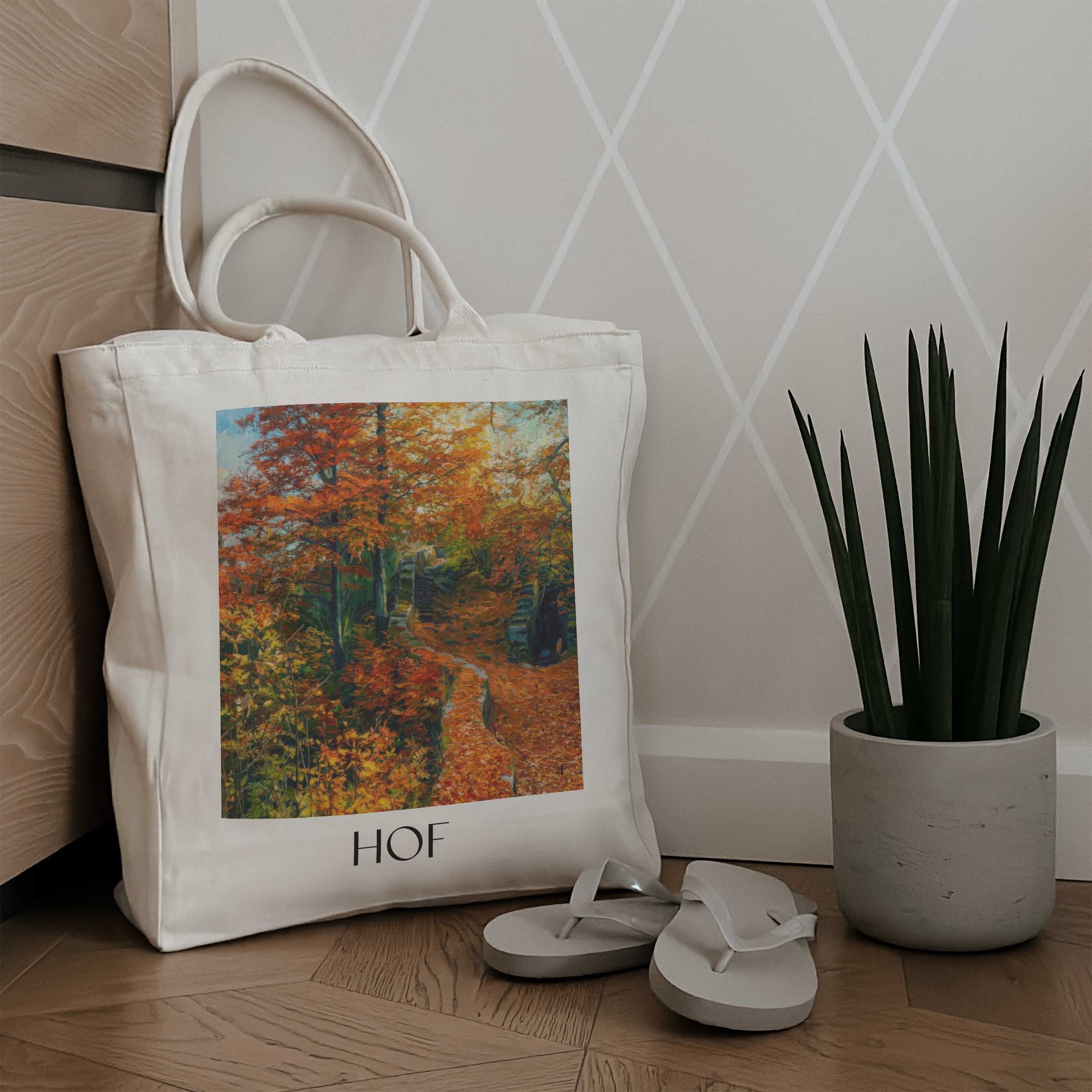 hof--oberfranken-deutschland-einkaufstasche-oil-painting-oelgemaelde