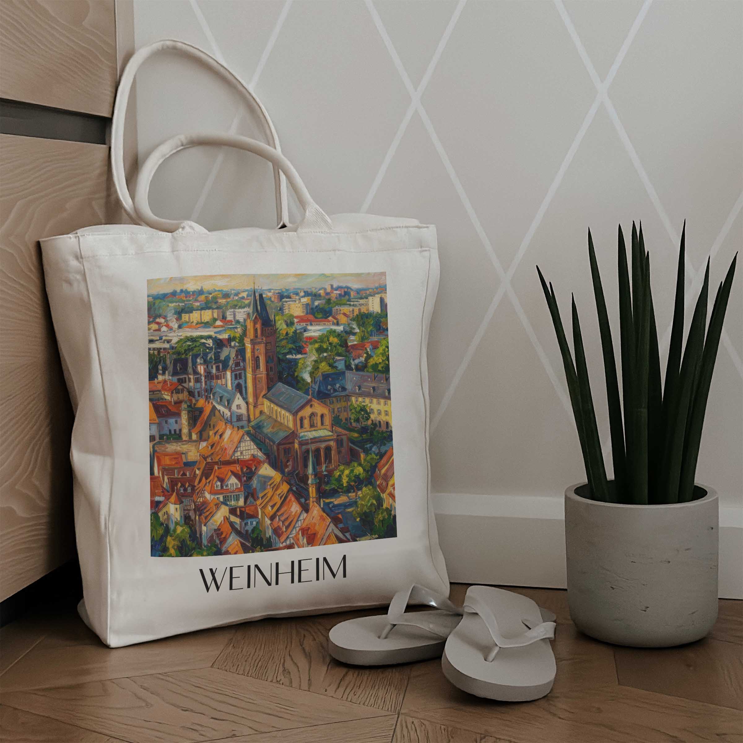 weinheim-kurpfalz-deutschland-einkaufstasche-oil-painting-oelgemaelde