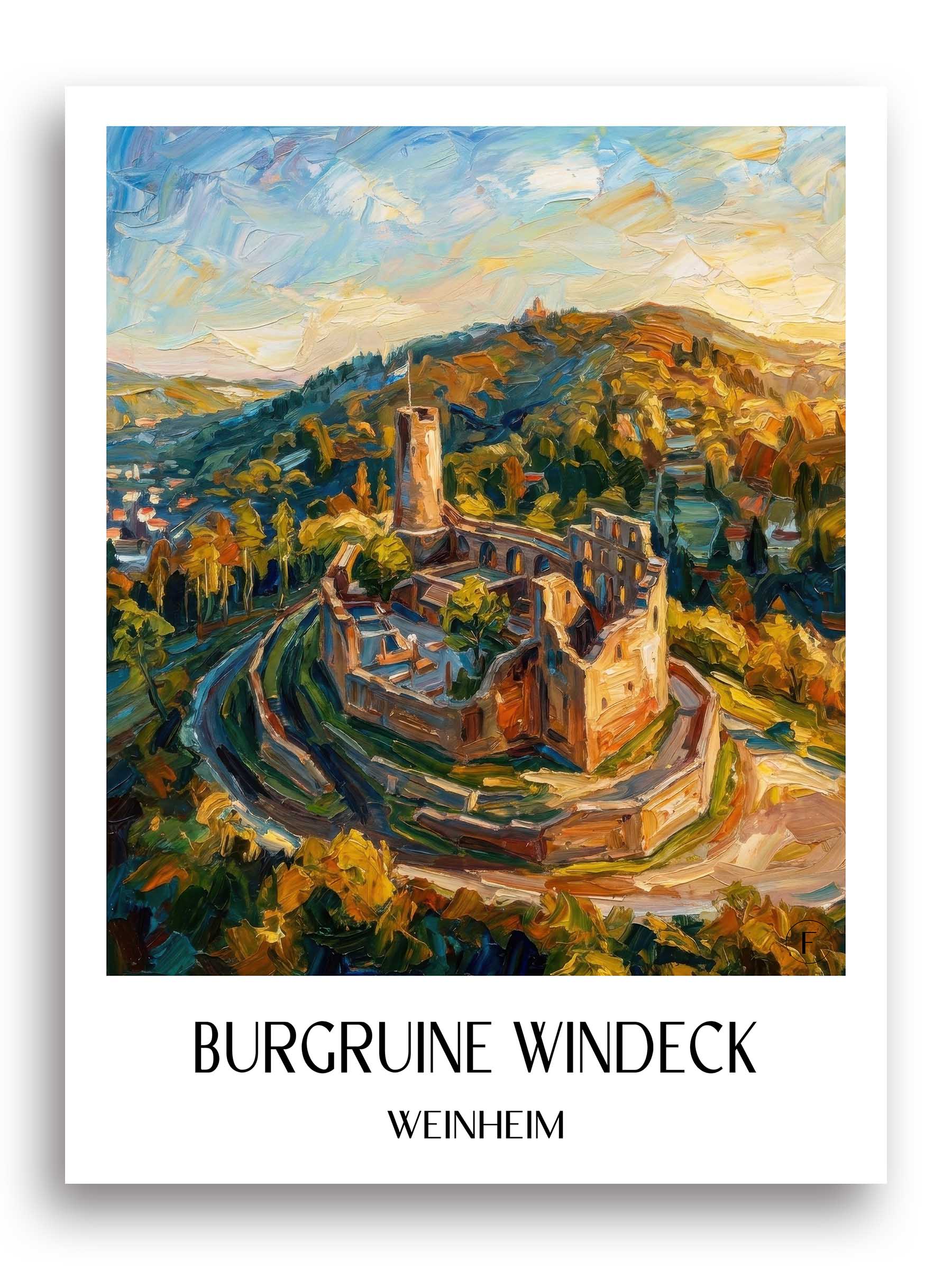 burgruine-windeck-weinheim-deutschland-poster-oil-painting-oelgemaelde