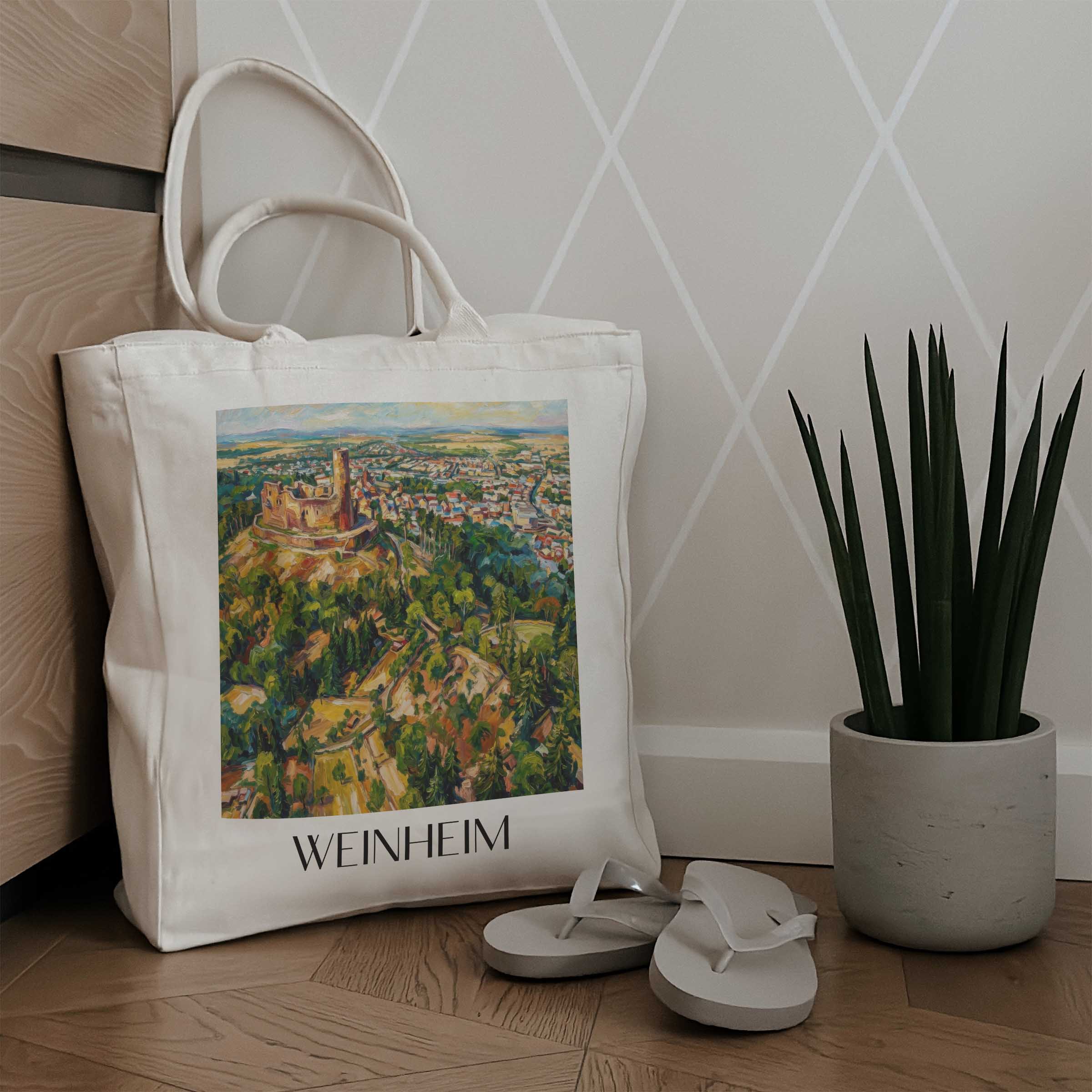 weinheim-(im-winter)-kurpfalz-deutschland-einkaufstasche-oil-painting-oelgemaelde