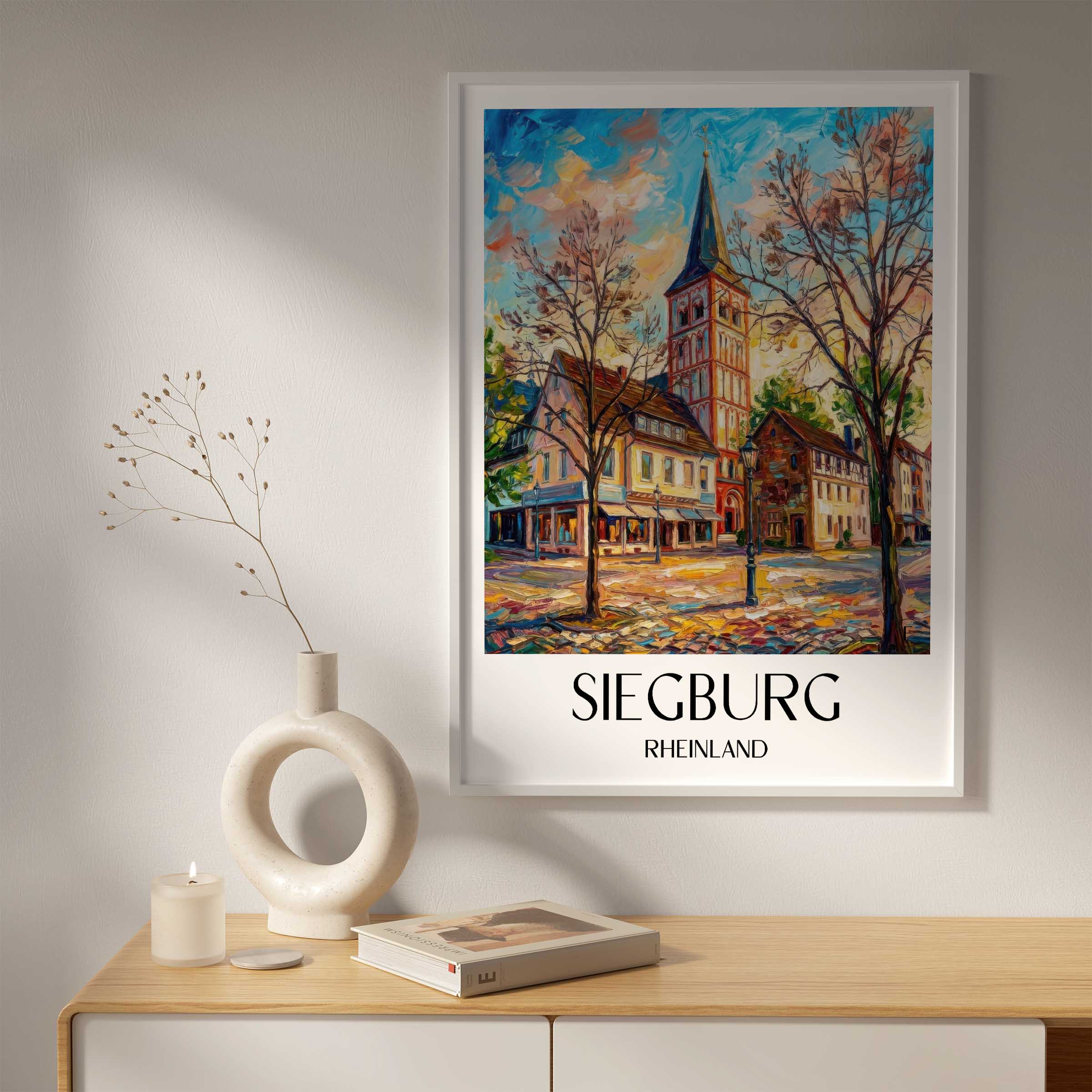 siegburg-rheinland-deutschland-poster-oil-painting-oelgemaelde