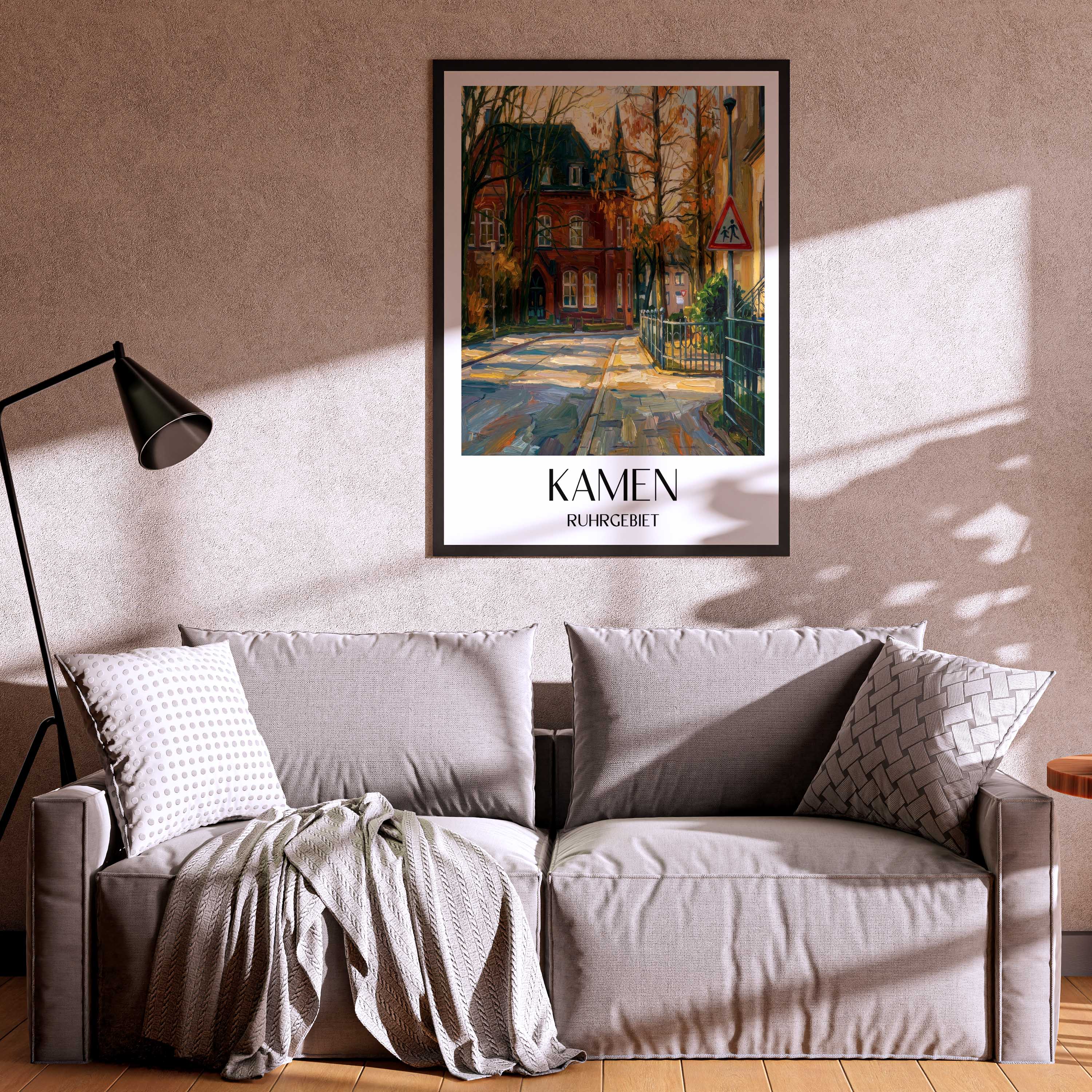 kamen-ruhrgebiet-deutschland-poster-oil-painting-oelgemaelde