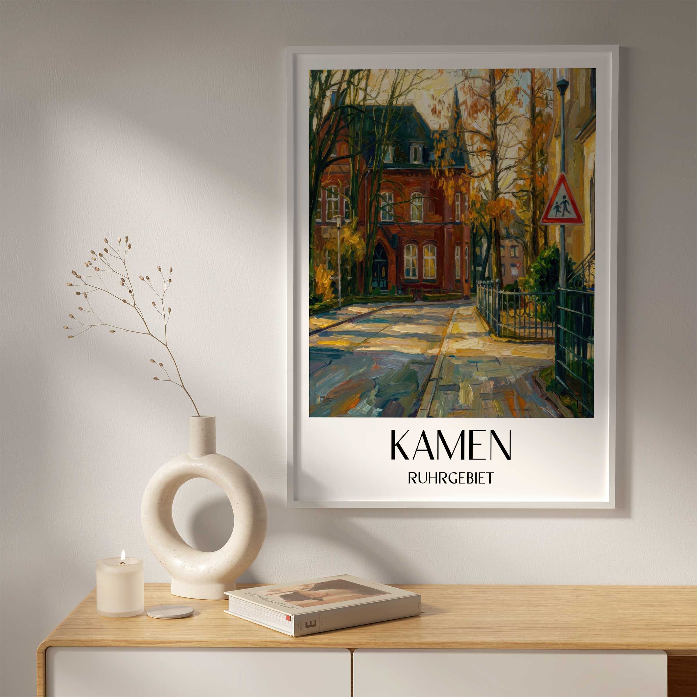 kamen-ruhrgebiet-deutschland-poster-oil-painting-oelgemaelde
