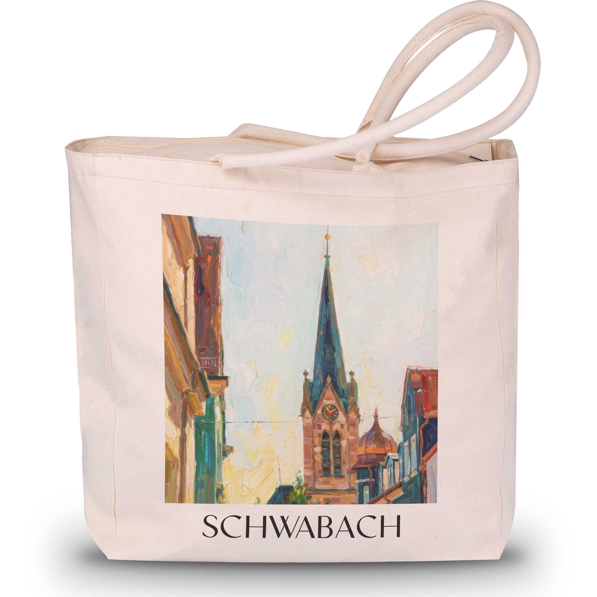 schwabach-mittelfranken-deutschland-einkaufstasche-oil-painting-oelgemaelde