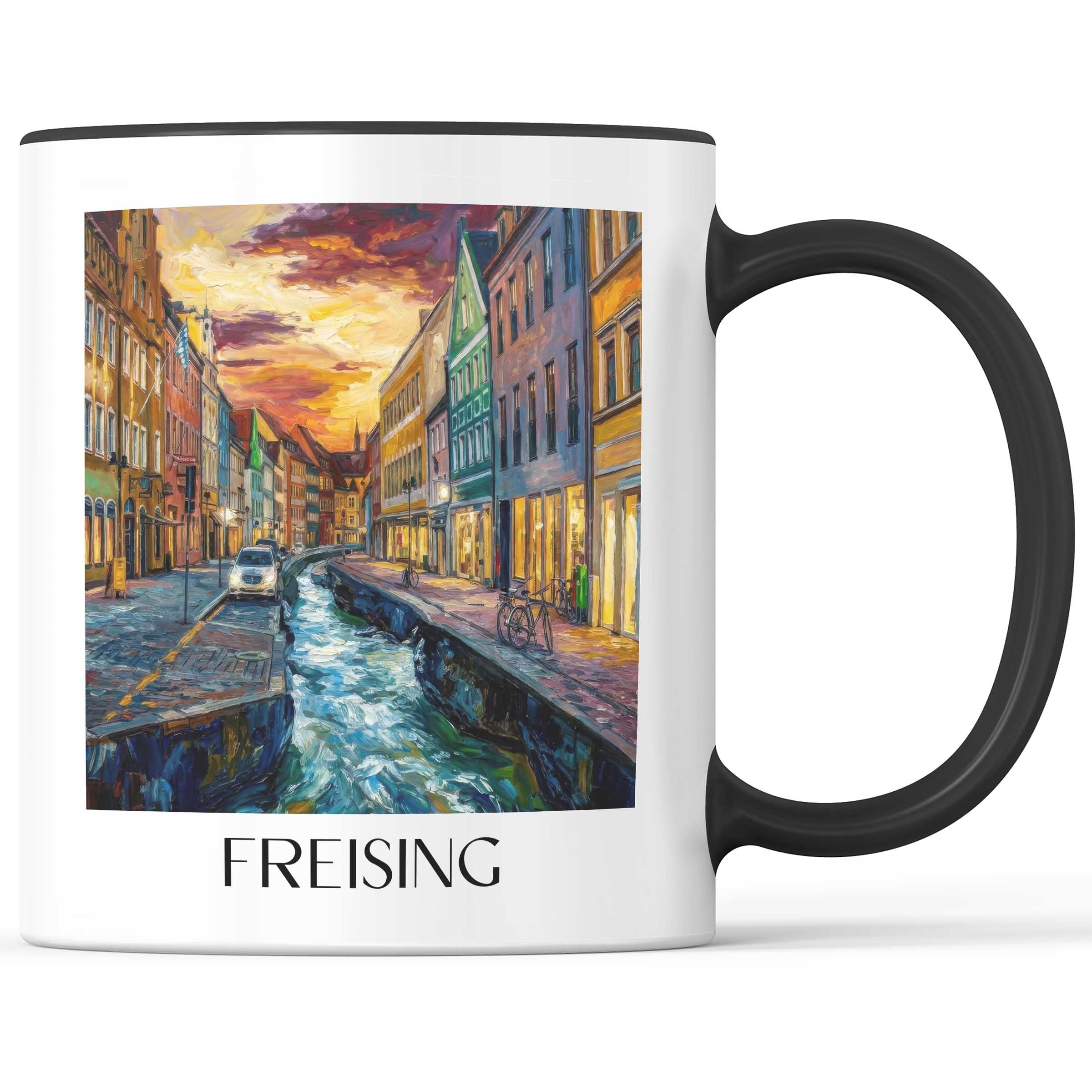 freising-oberbayern-deutschland-kaffeebecher-oil-painting-oelgemaelde