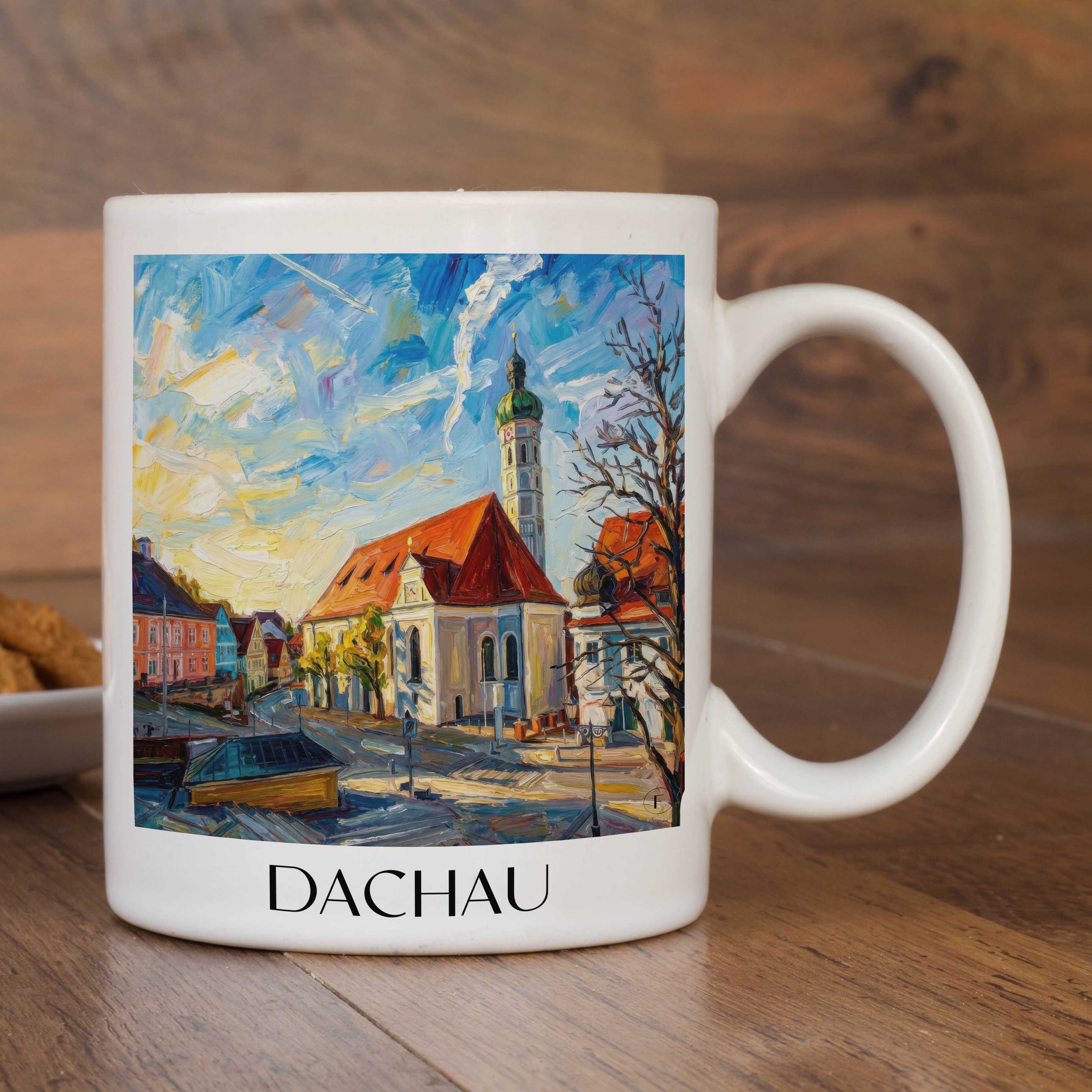 dachau-oberbayern-deutschland-kaffeebecher-oil-painting-oelgemaelde