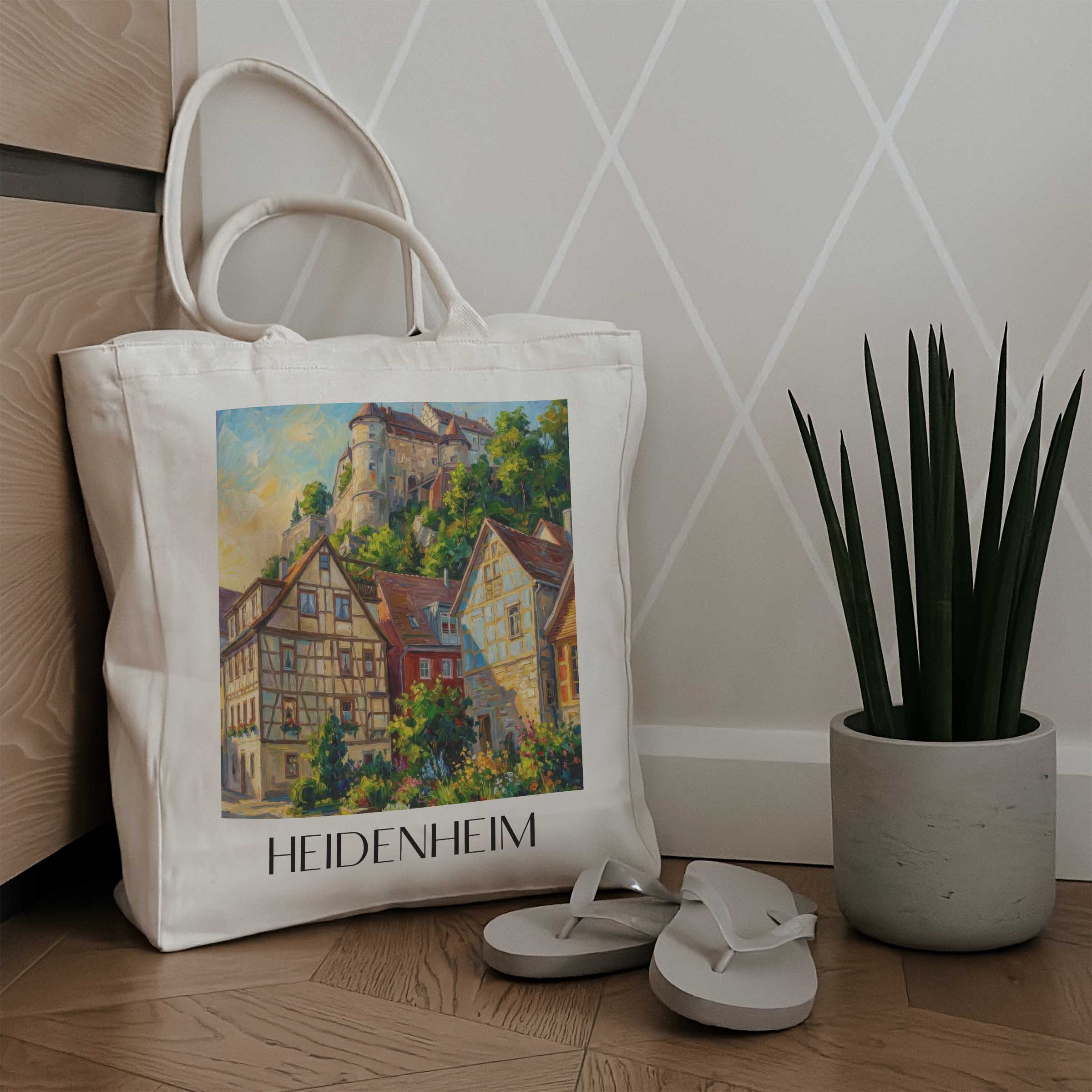 heidenheim-(im-winter)-schwäbische-alb-deutschland-einkaufstasche-oil-painting-oelgemaelde
