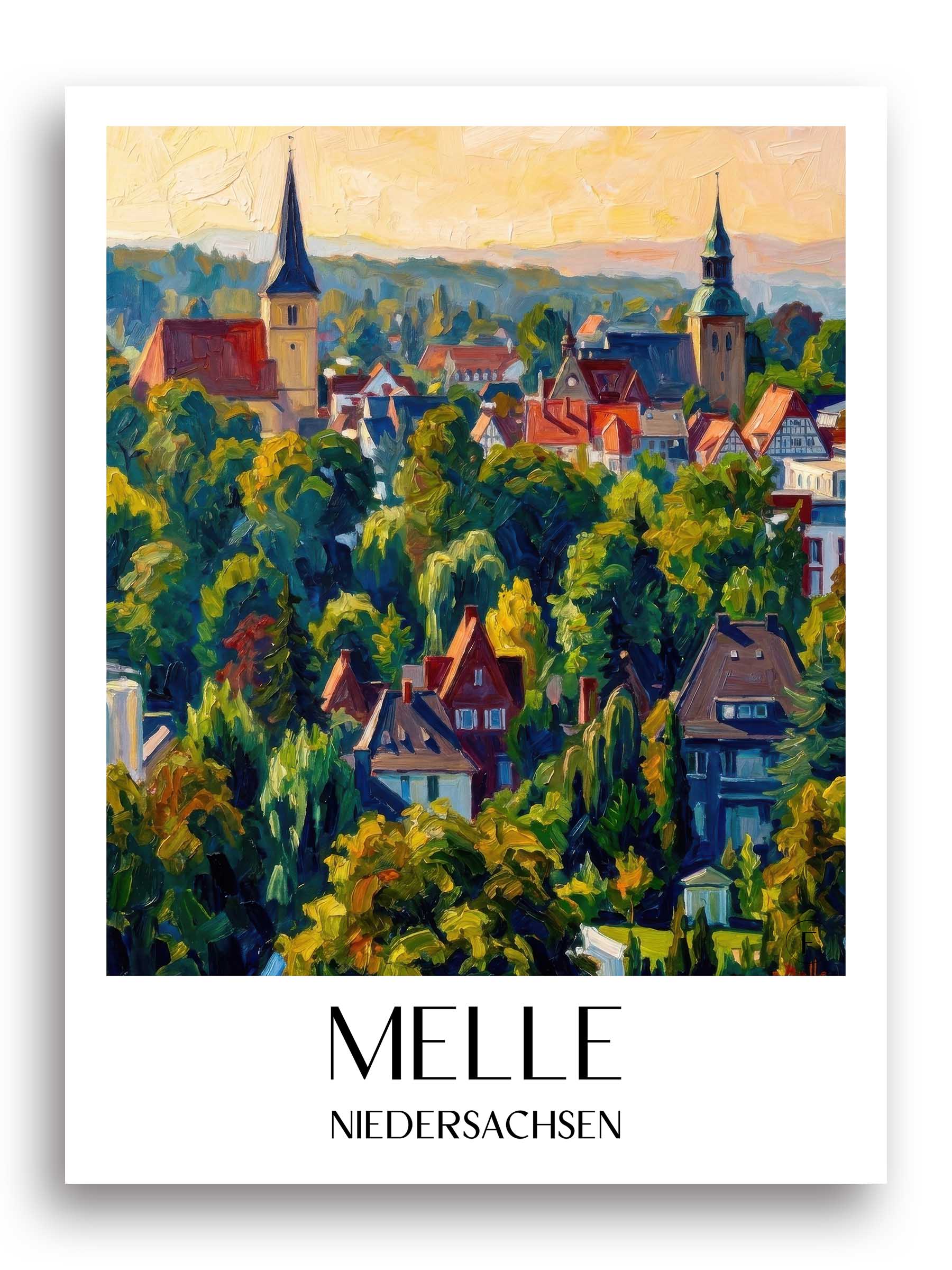 melle-niedersachsen-deutschland-poster-oil-painting-oelgemaelde