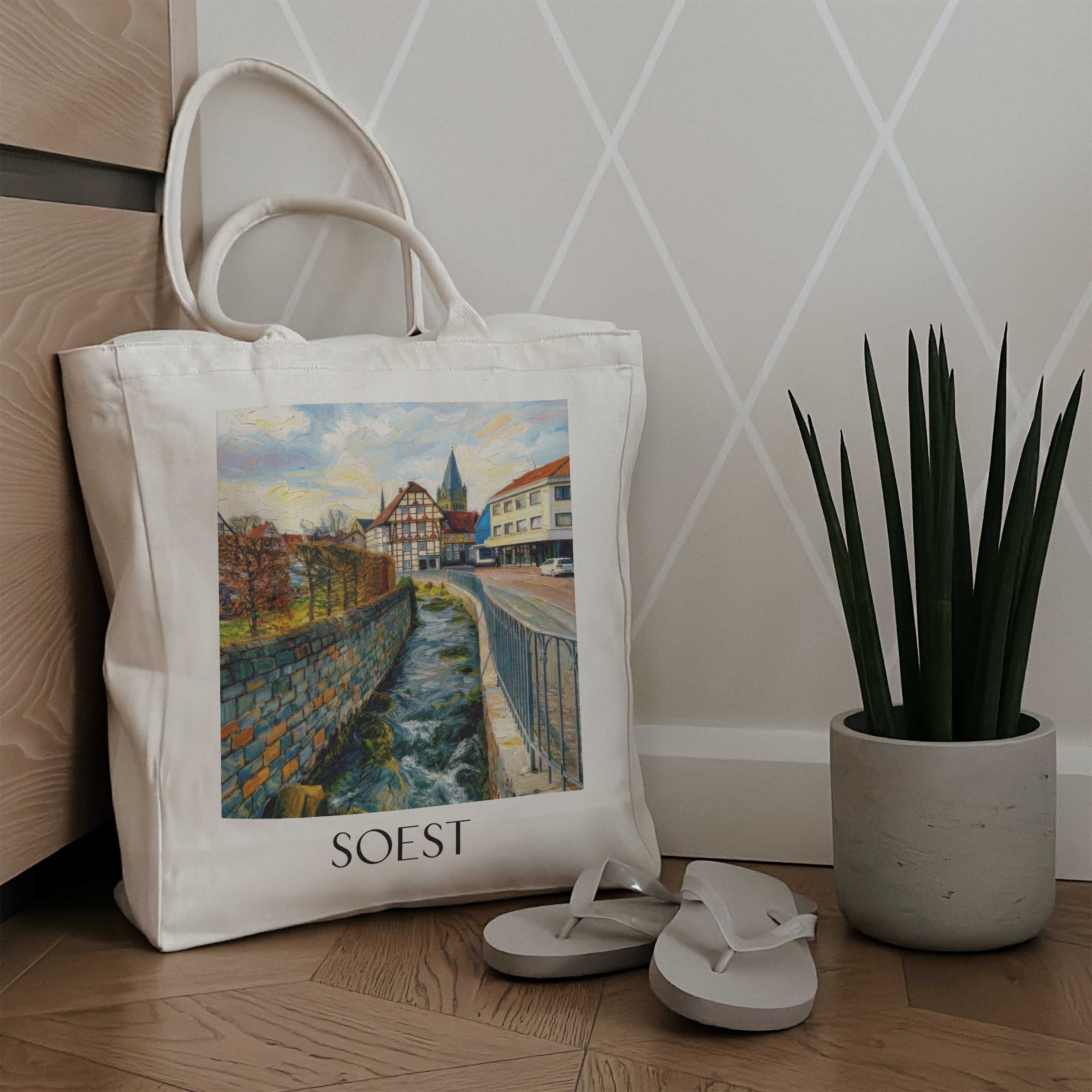 soest-westfalen-deutschland-einkaufstasche-oil-painting-oelgemaelde