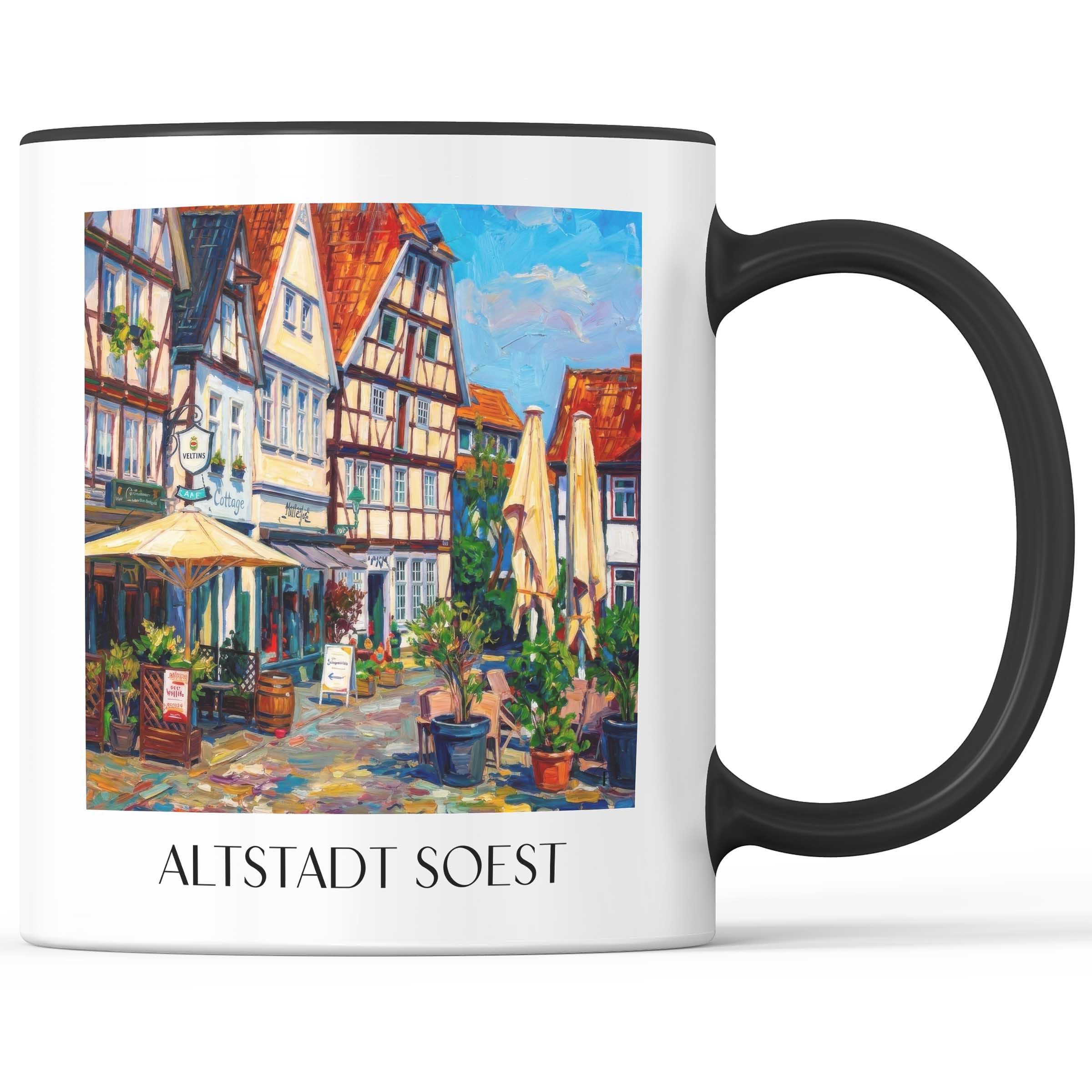 altstadt-soest-deutschland-kaffeebecher-oil-painting-oelgemaelde
