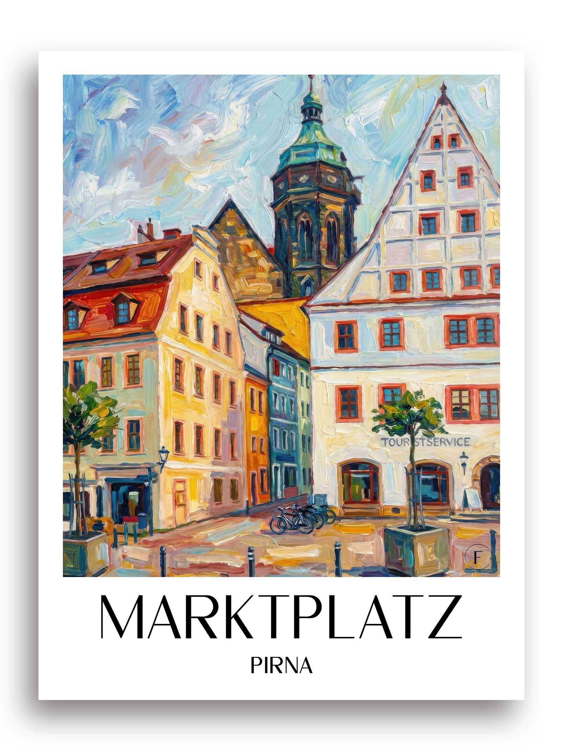 marktplatz-pirna-deutschland-poster-oil-painting-oelgemaelde